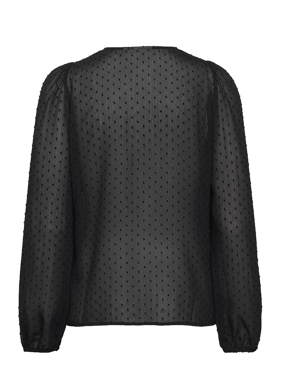 InWear - MibiIW Blouse - pikkade varrukatega pluusid - black - 2