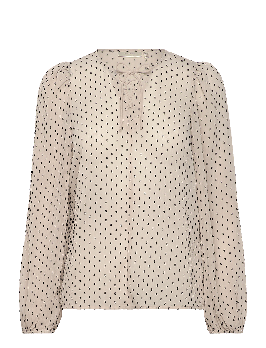 InWear - MibiIW Blouse - long sleeved blouses - haze - 1