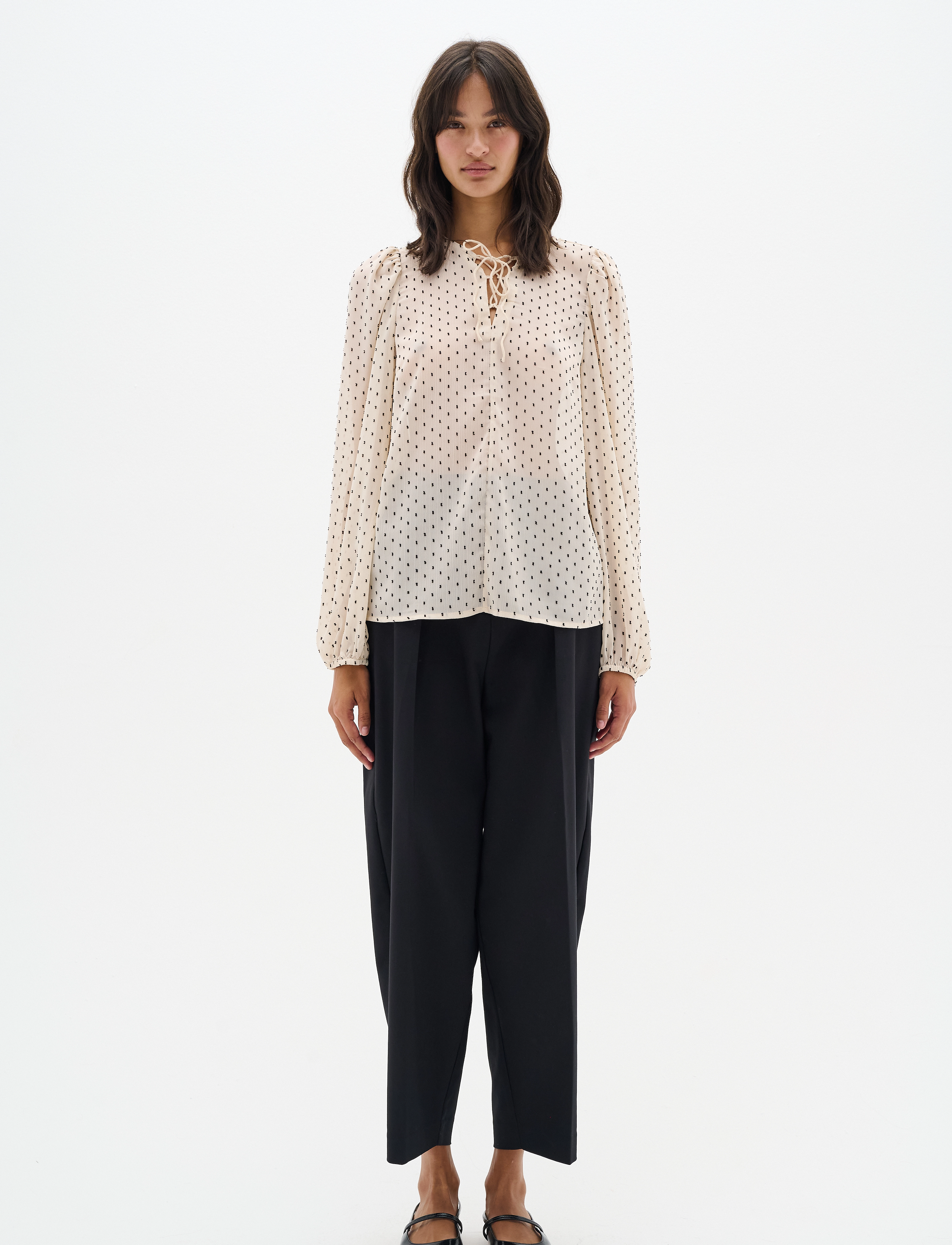 InWear - MibiIW Blouse - long sleeved blouses - haze - 3