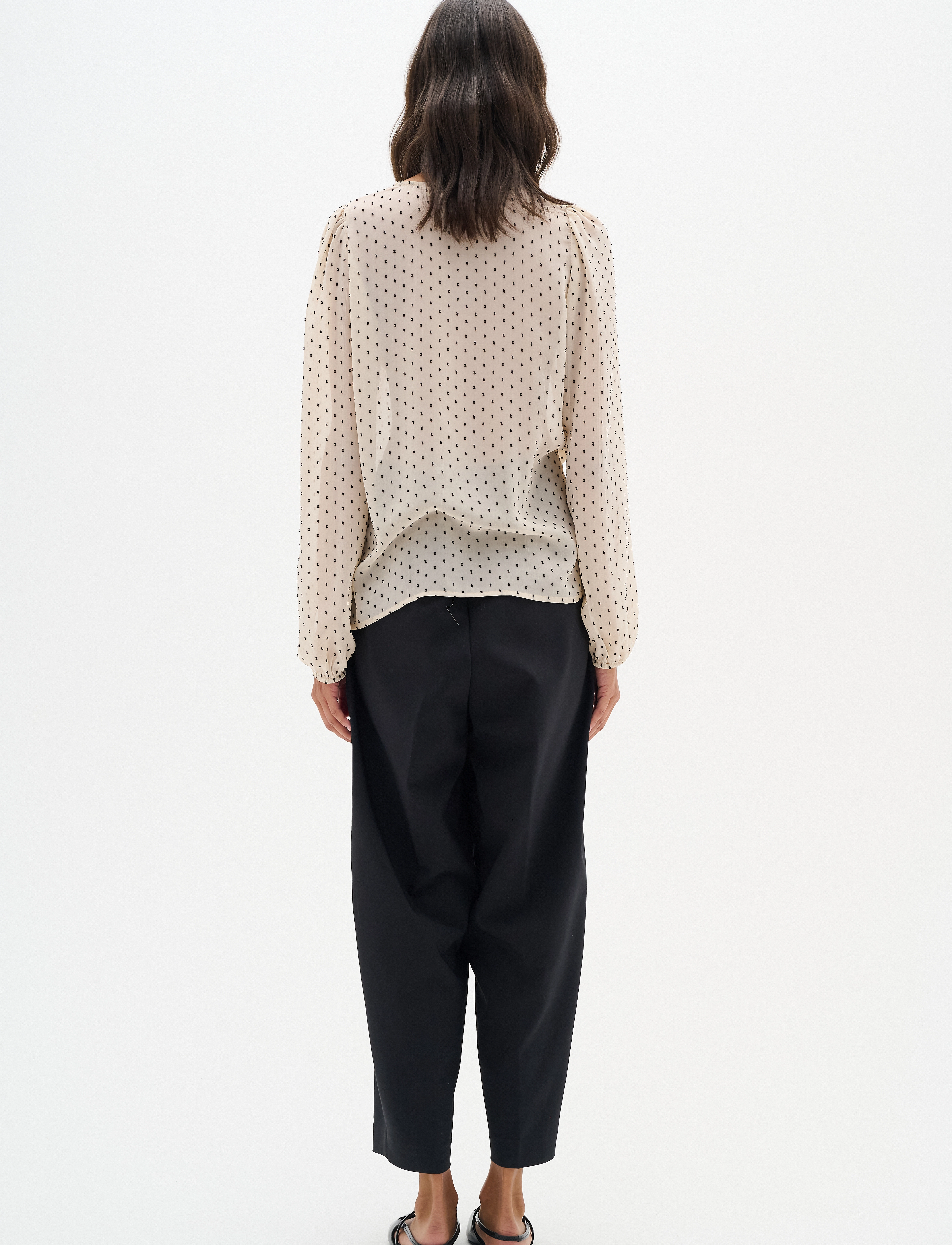 InWear - MibiIW Blouse - long sleeved blouses - haze - 4