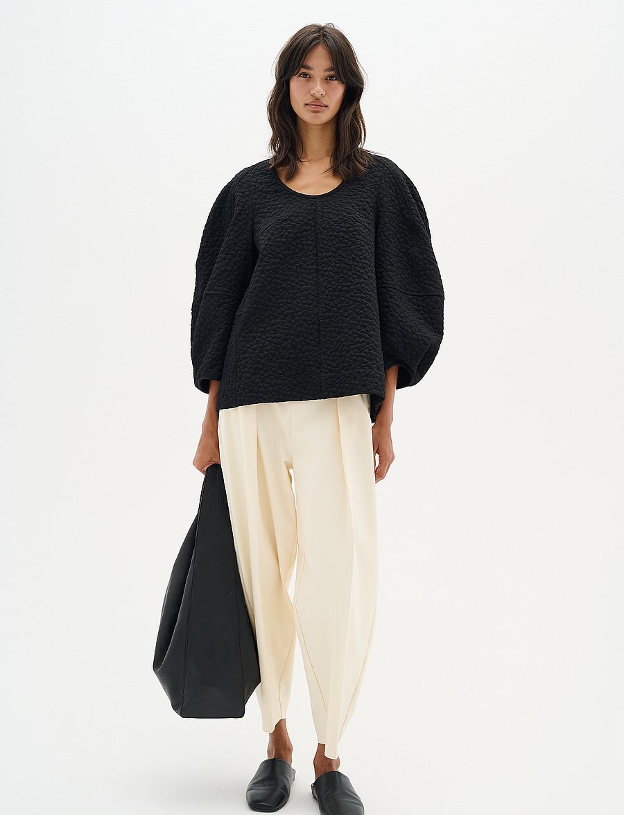 InWear - MellyIW Blouse - langärmelige blusen - black - 3
