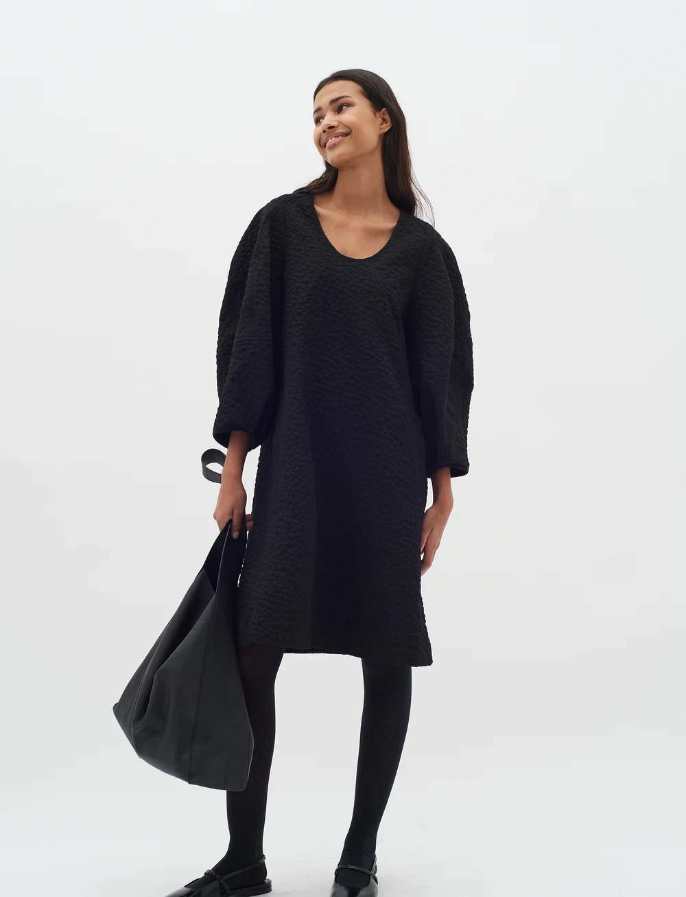 InWear - MellyIW Dress - midiklänningar - black - 3