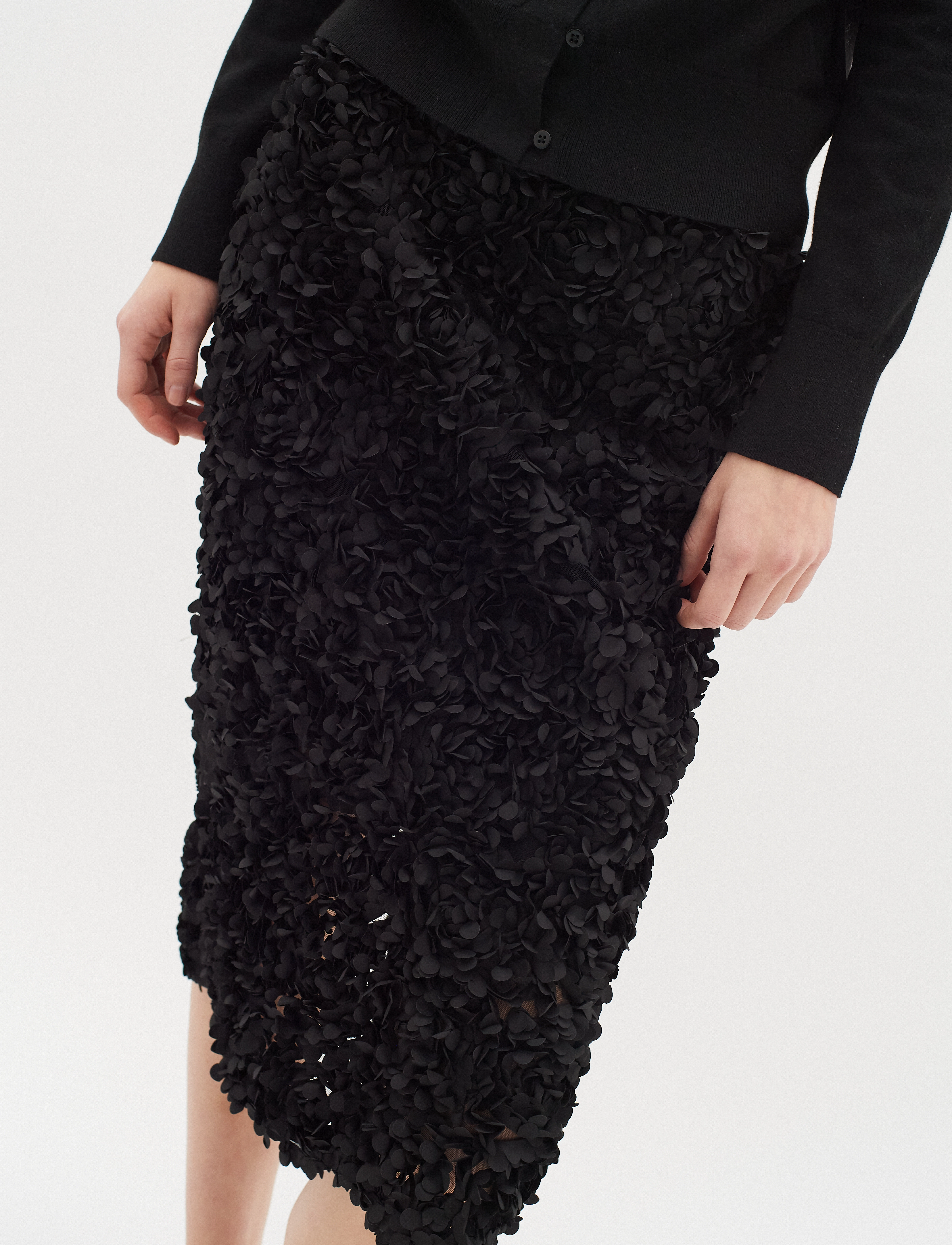 InWear MeoraIW Pencil Skirt - Nederdele - BLACK / black