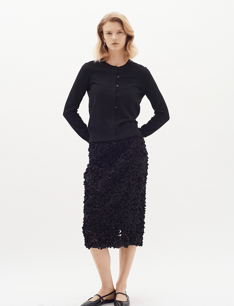 InWear - MeoraIW Pencil Skirt - midi-röcke - black - 3