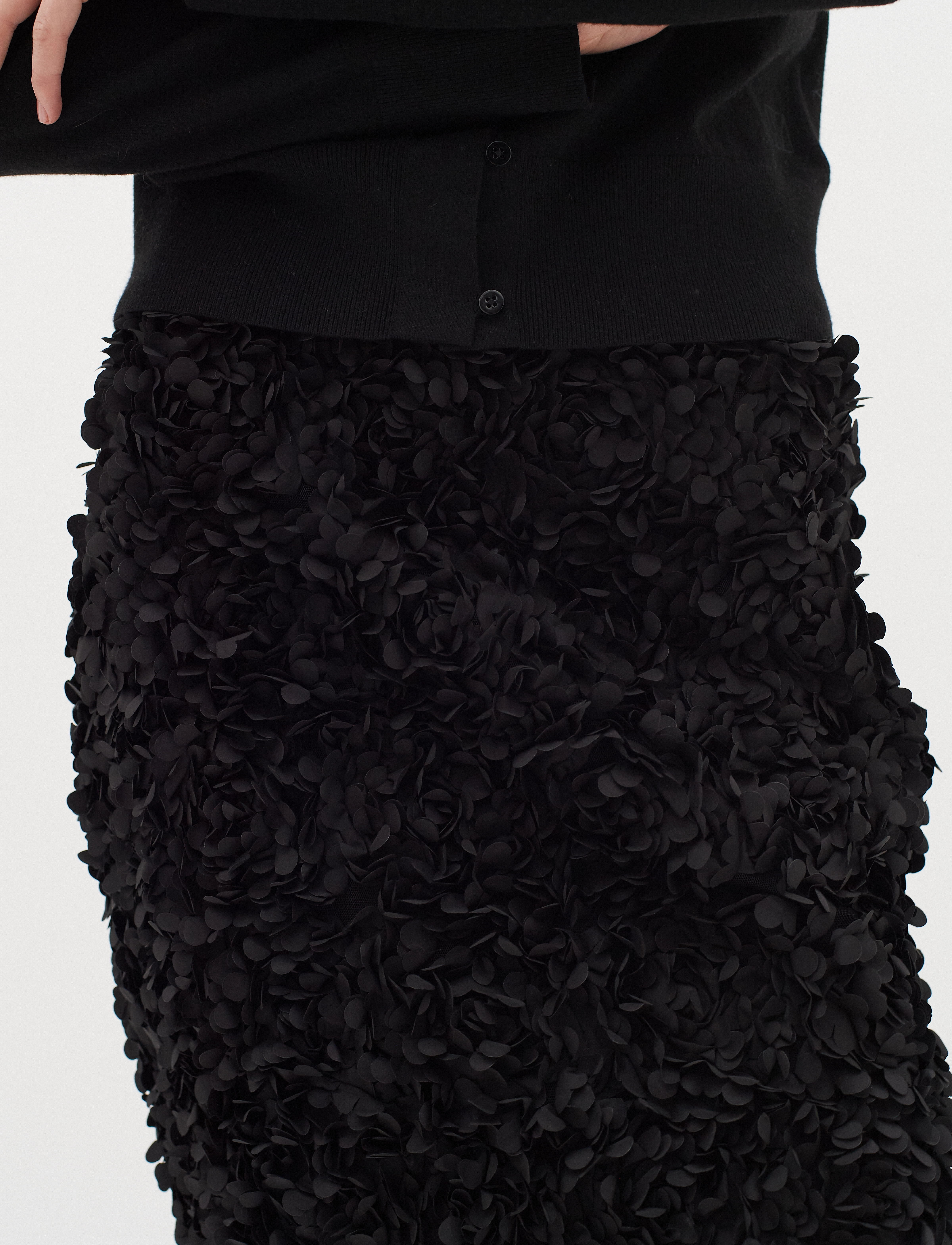 InWear - MeoraIW Pencil Skirt - midi skirts - black - 4
