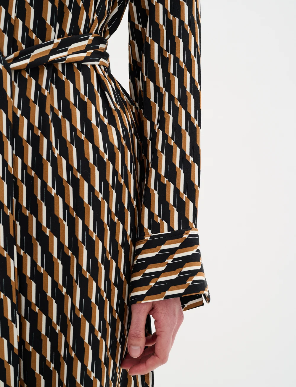 InWear - MaltiIW Shirt Dress - skjortklänningar - non color graphic tiles - 0