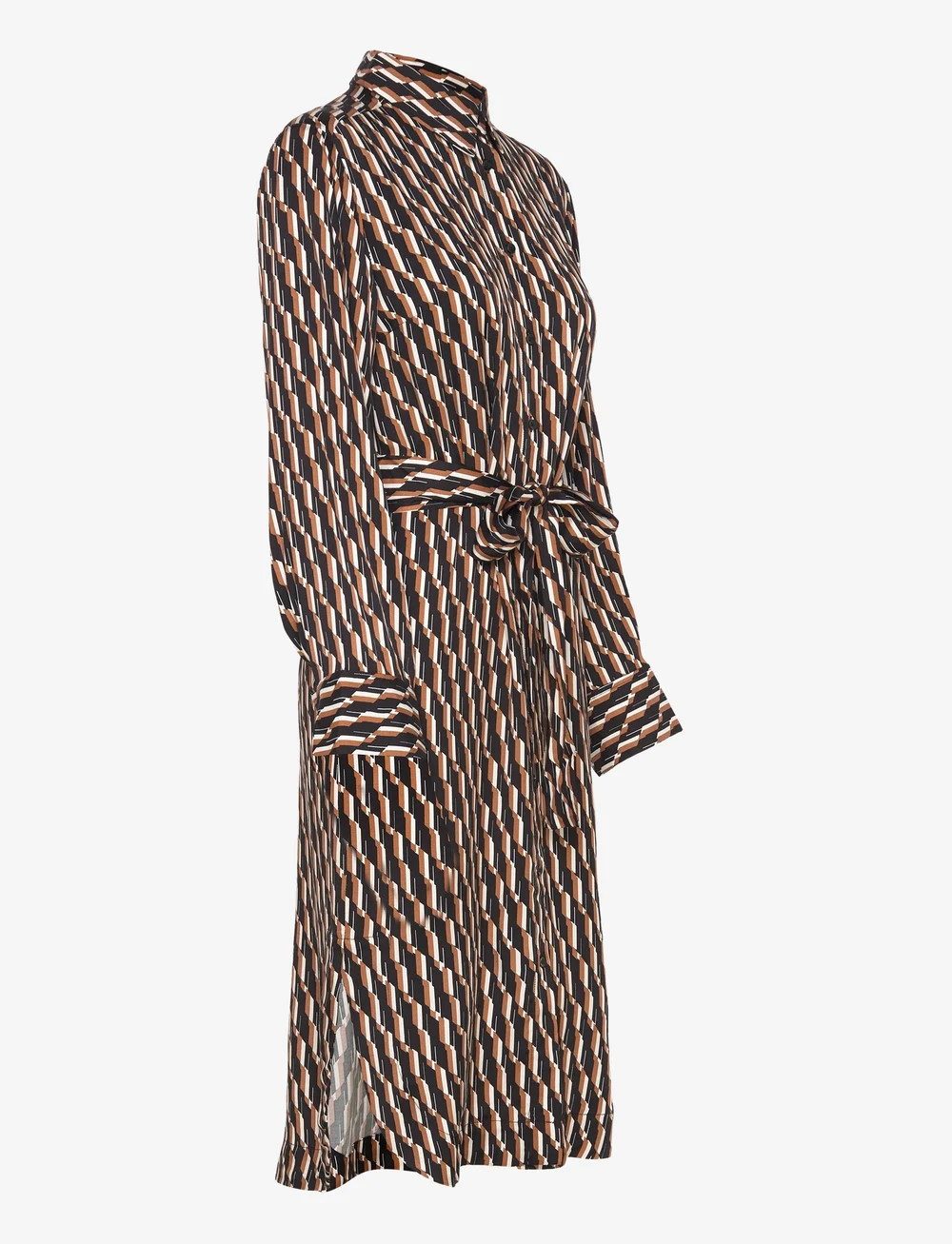 InWear - MaltiIW Shirt Dress - skjortklänningar - non color graphic tiles - 5