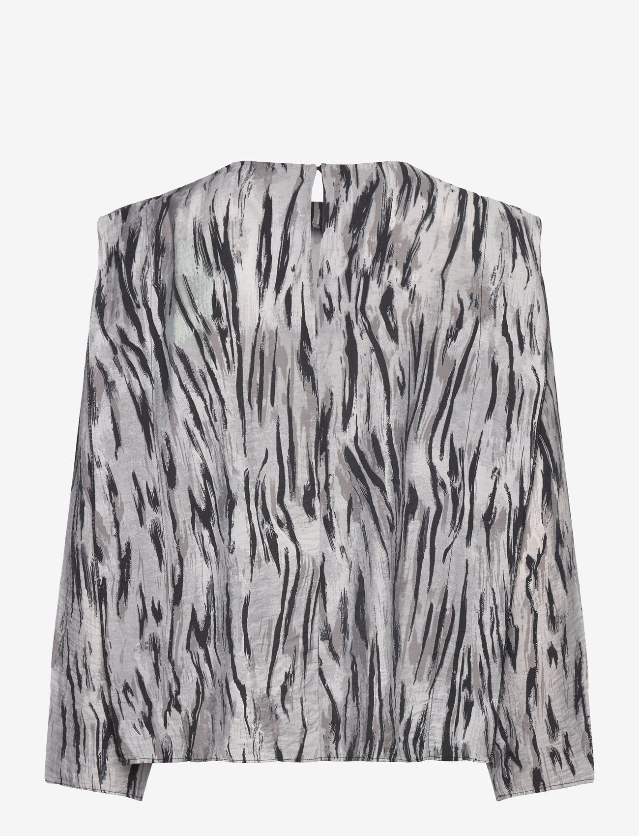 InWear - MildaIW Blouse - pikkade varrukatega pluusid - grey soft fur - 2