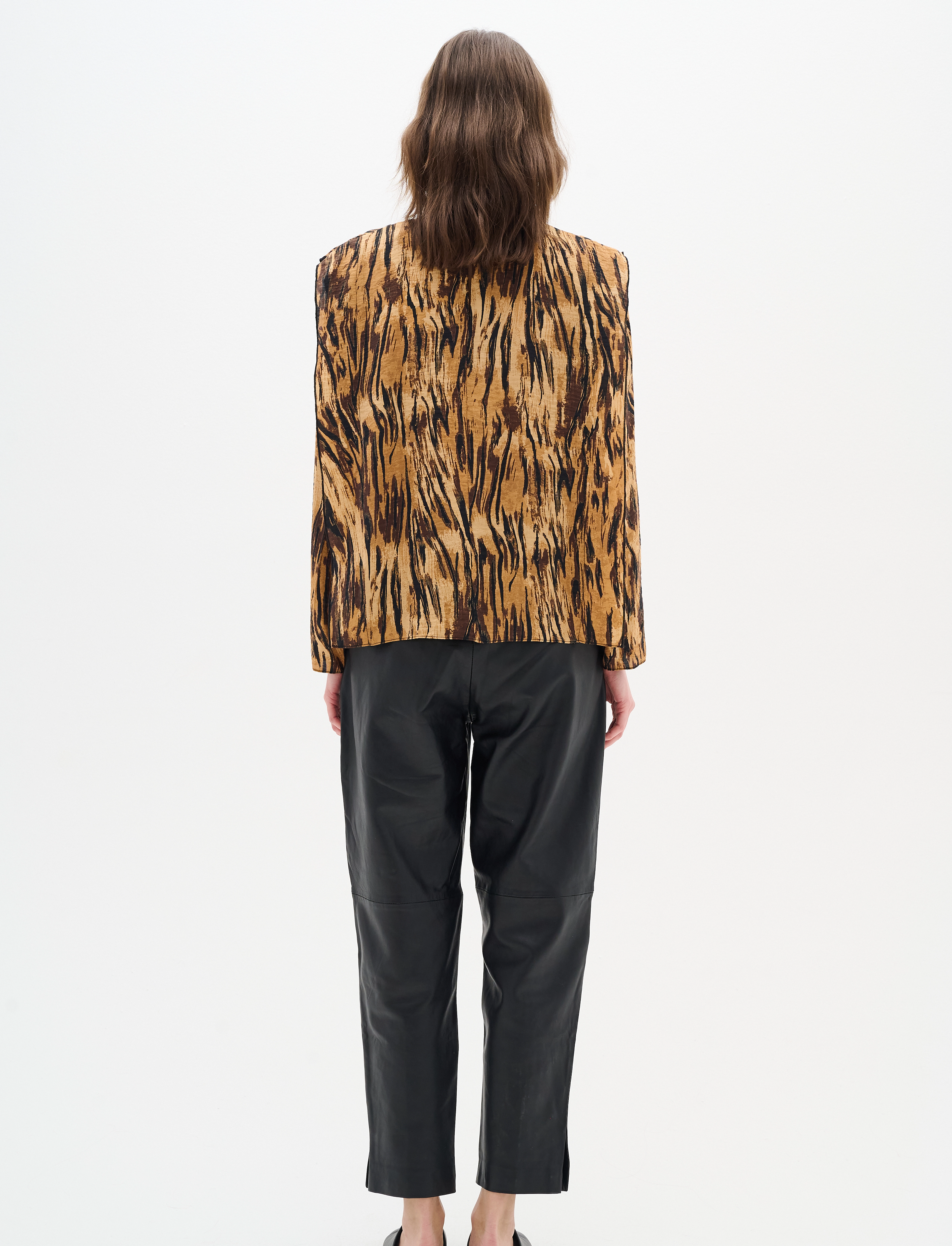 InWear - MildaIW Blouse - langærmede bluser - neutral soft fur - 4
