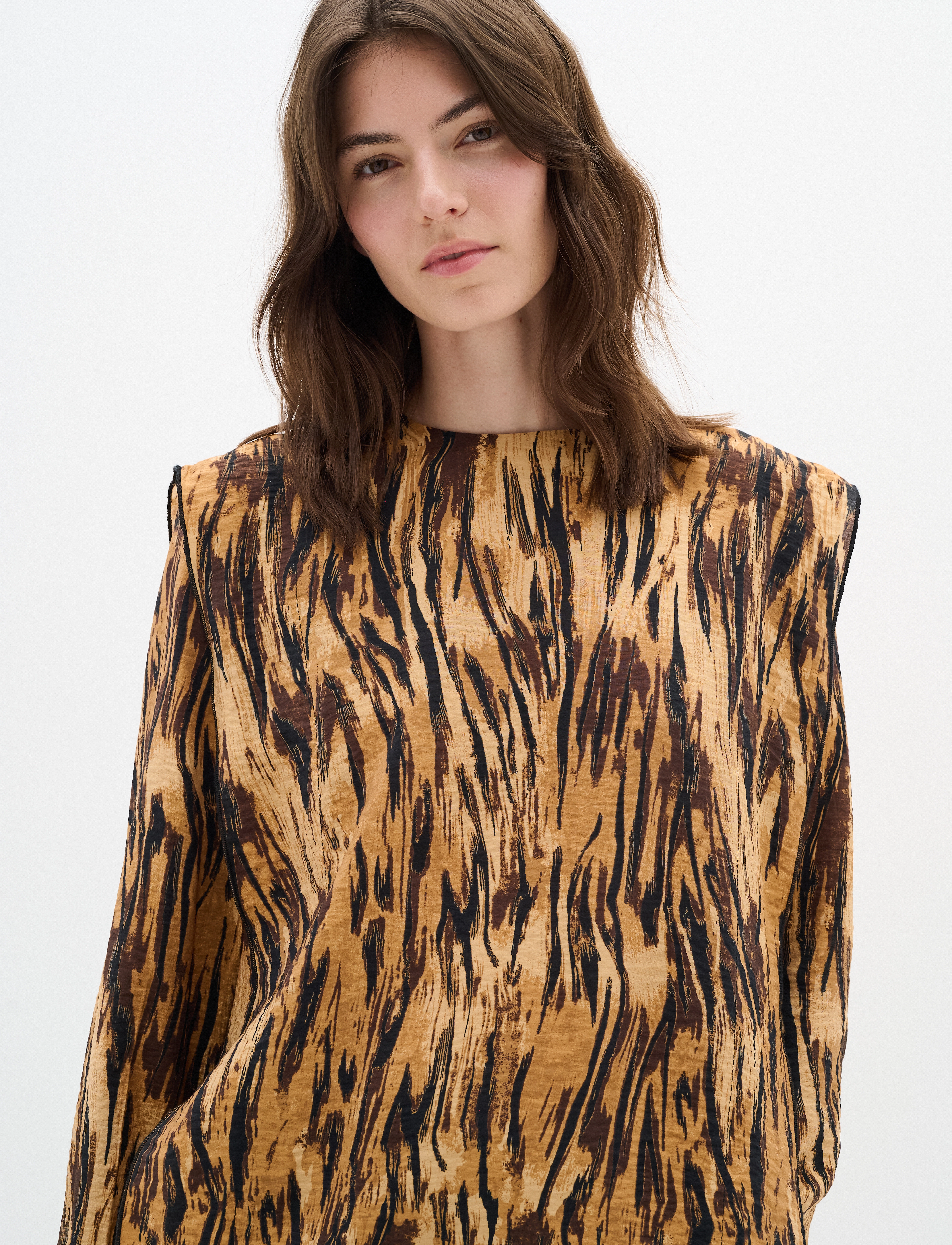 InWear - MildaIW Blouse - langærmede bluser - neutral soft fur - 4