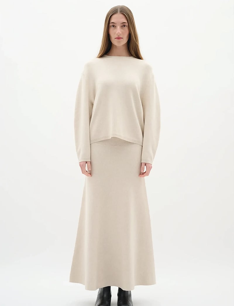 InWear - KayllaIW Skirt - maxi röcke - haze melange - 3