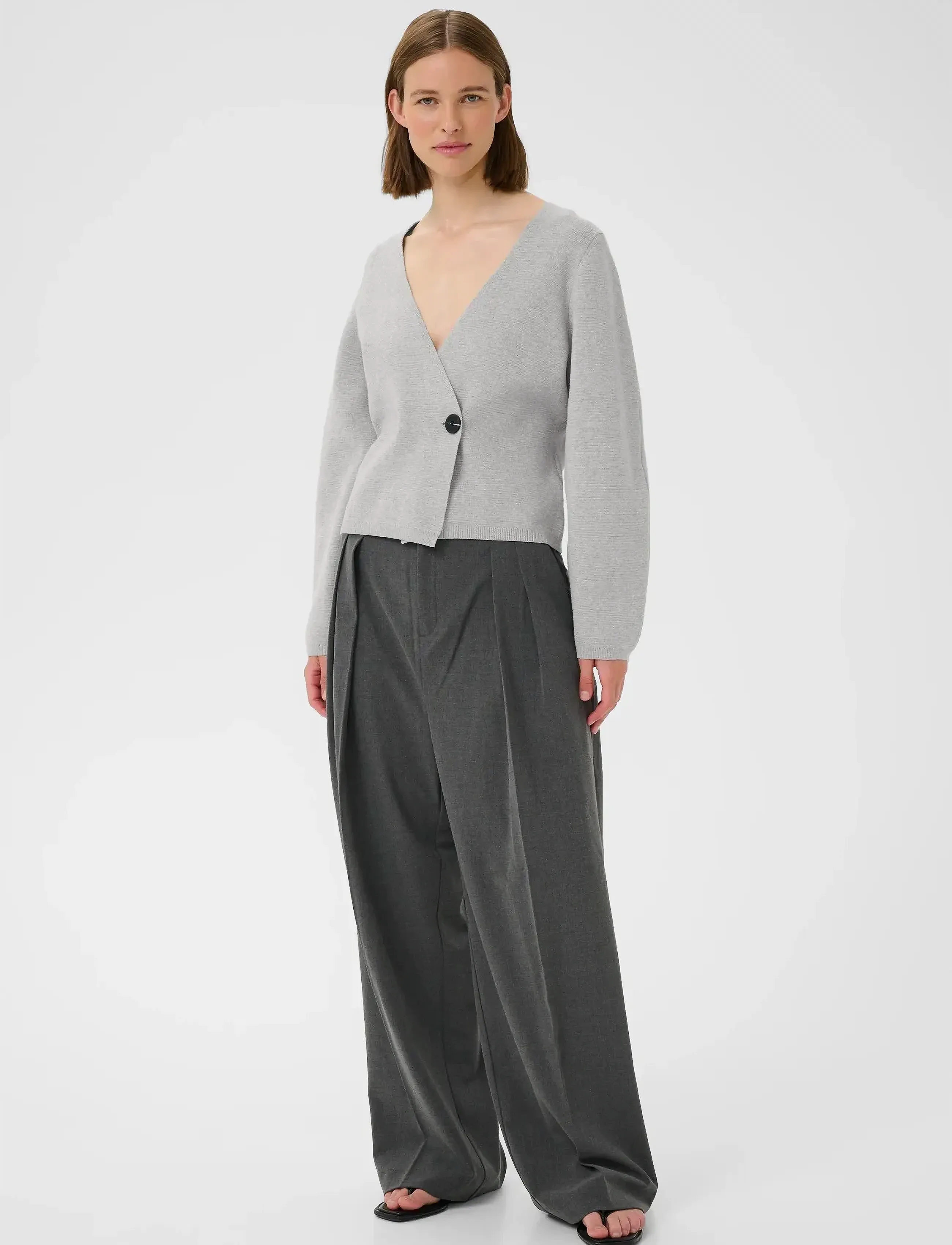 InWear - KayllaIW Cardigan - strickjacken - granite melange - 3
