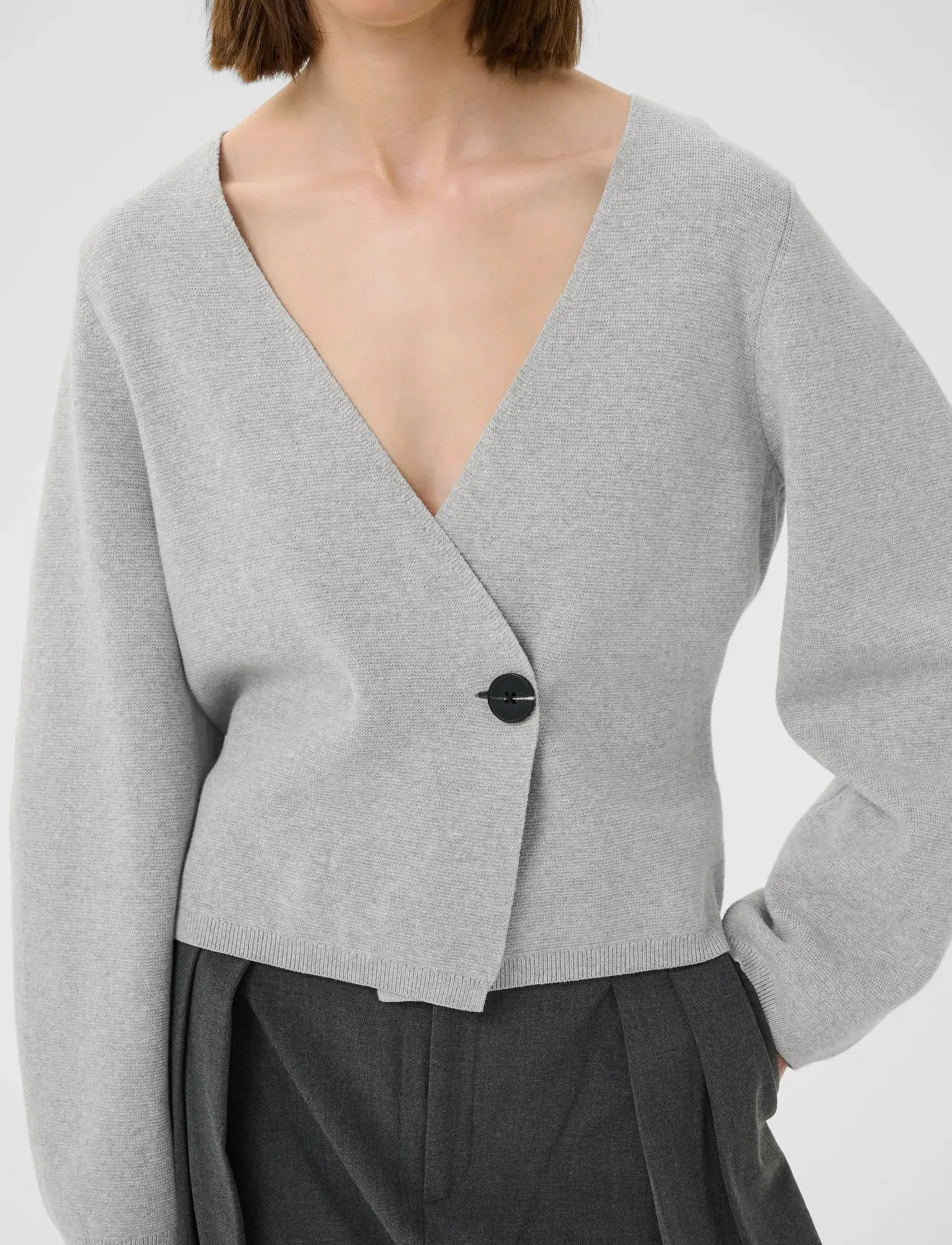 InWear - KayllaIW Cardigan - strickjacken - granite melange - 5