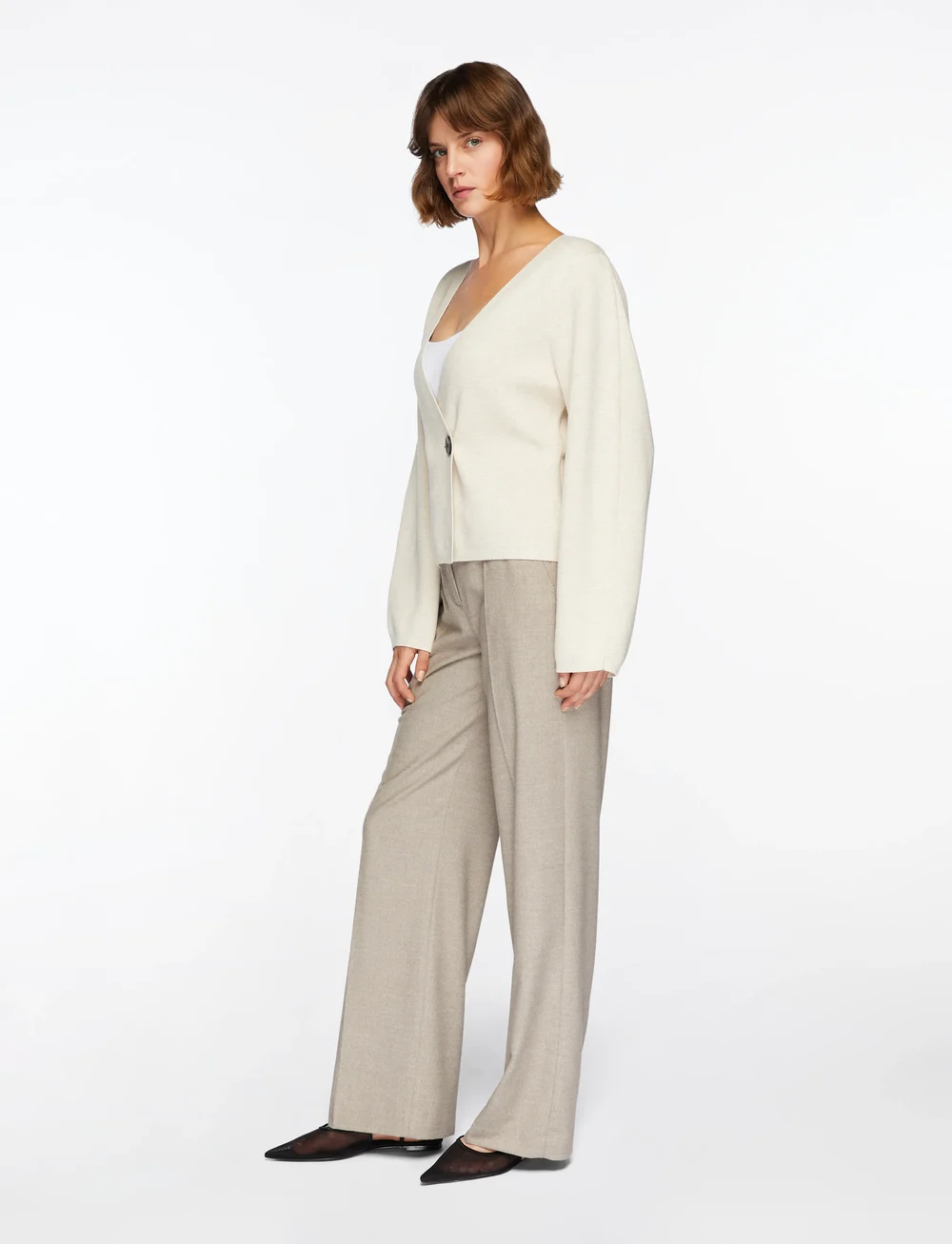 InWear - KayllaIW Cardigan - koftor - haze melange - 4