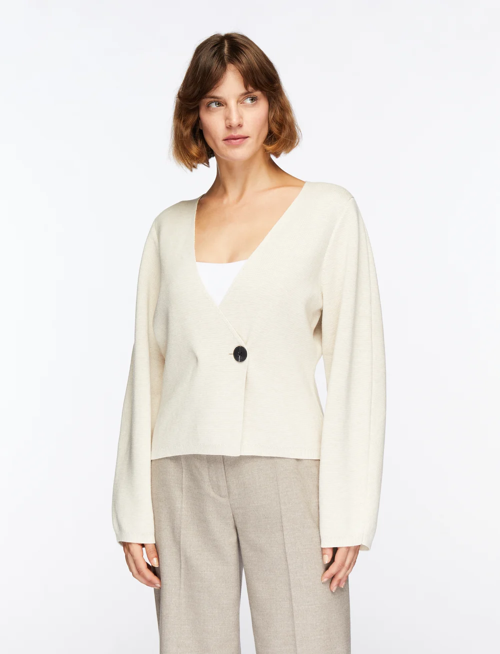 InWear - KayllaIW Cardigan - koftor - haze melange - 0