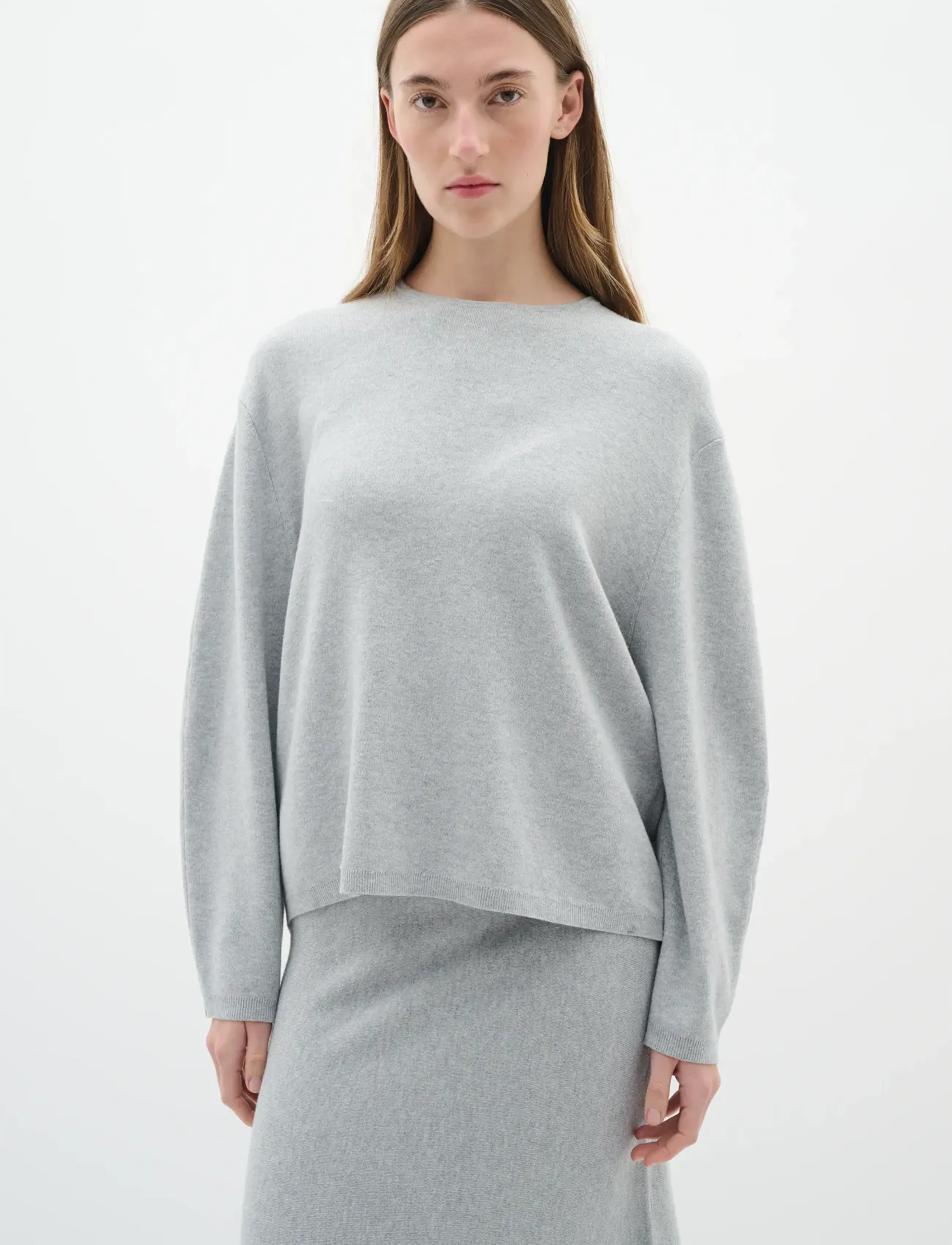 KayllaIW Pullover - GRANITE MELANGE