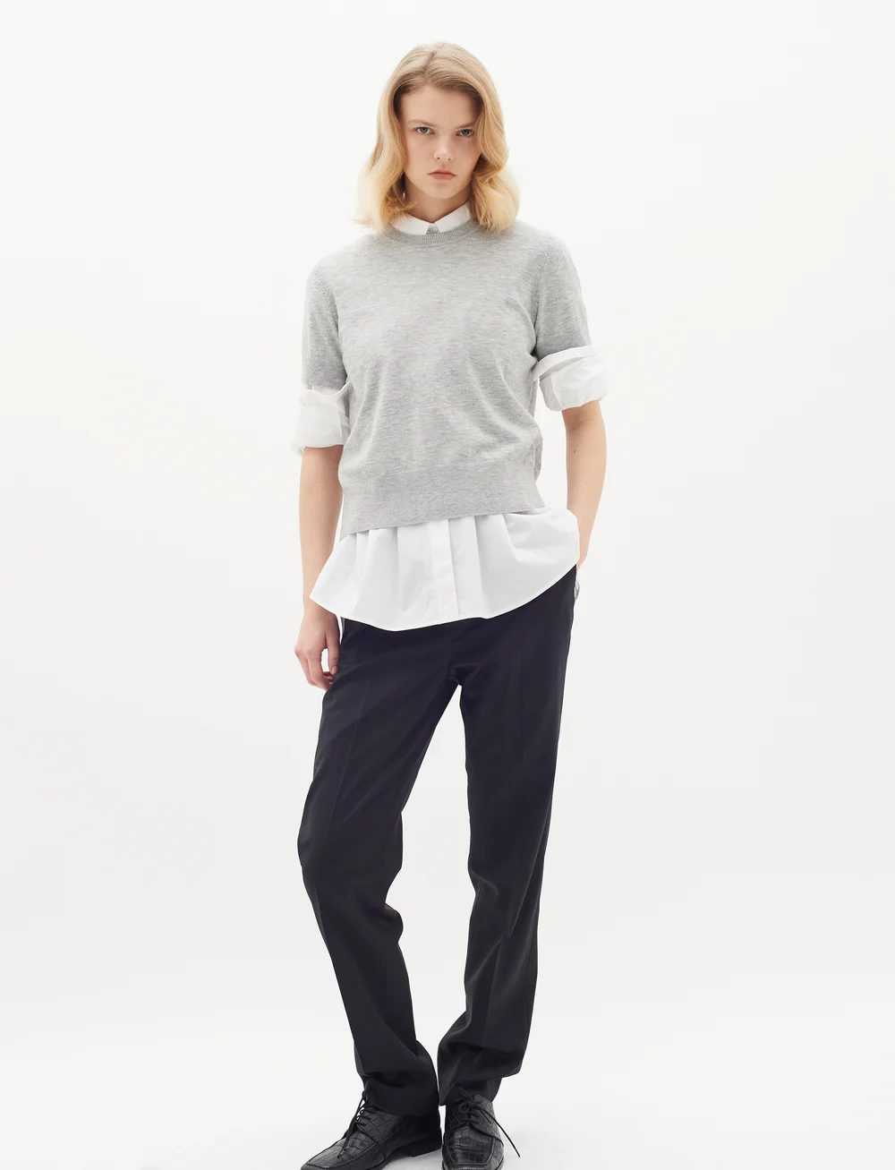 InWear - KellsieIW Pullover - jumpers - granite melange - 3