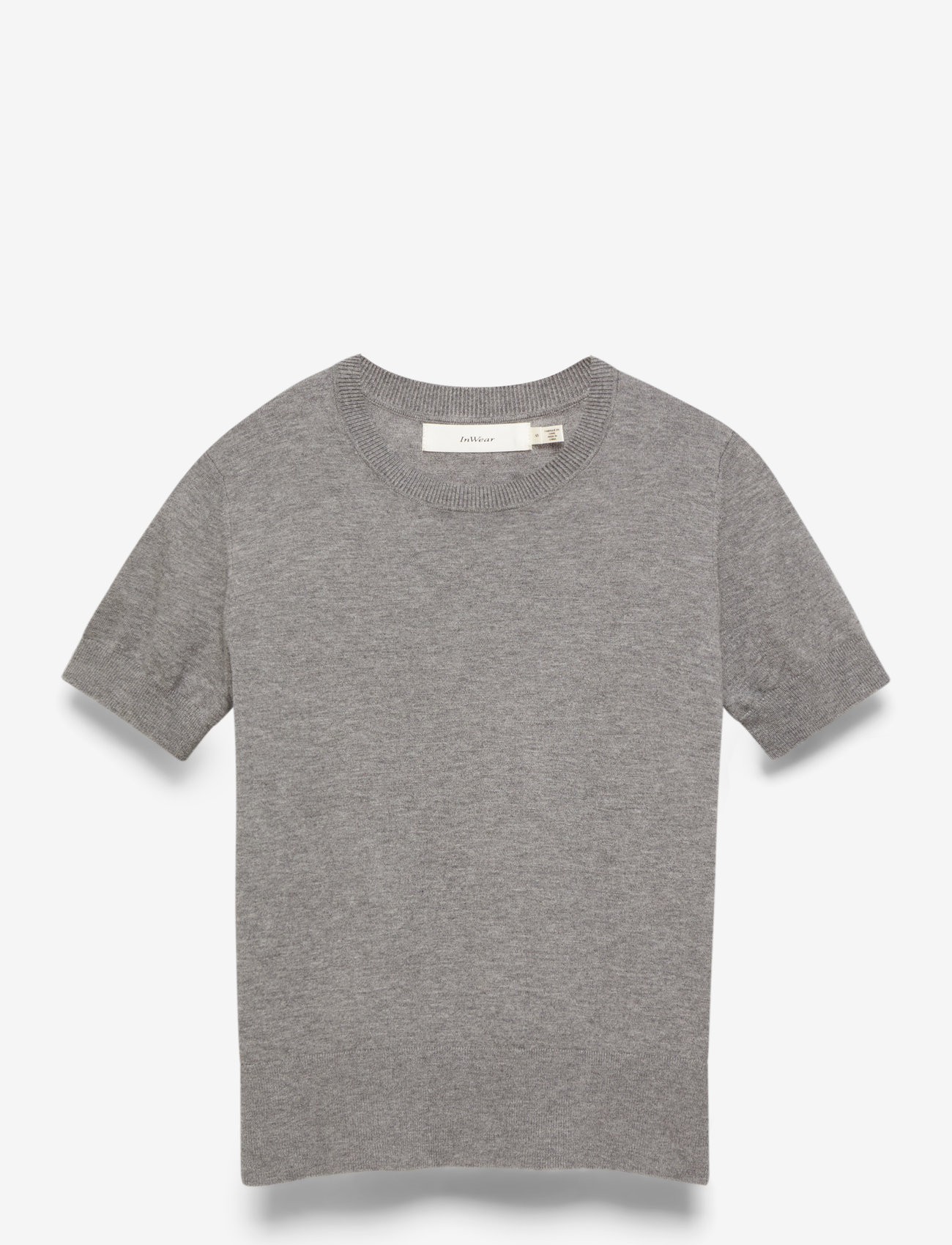 InWear - KellsieIW Pullover - strikkegensere - medium grey melange - 2