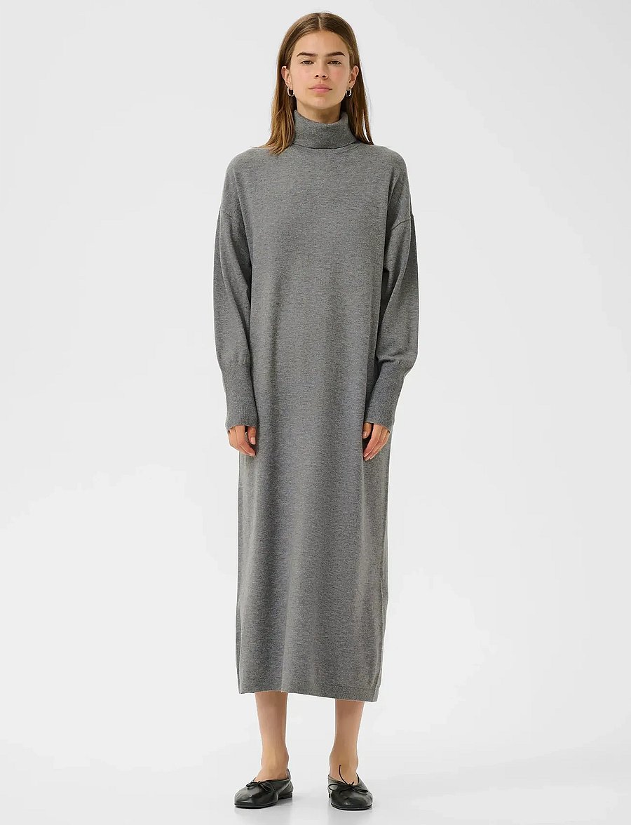 InWear - KellsieIW Dress - kashmir - medium grey melange - 3