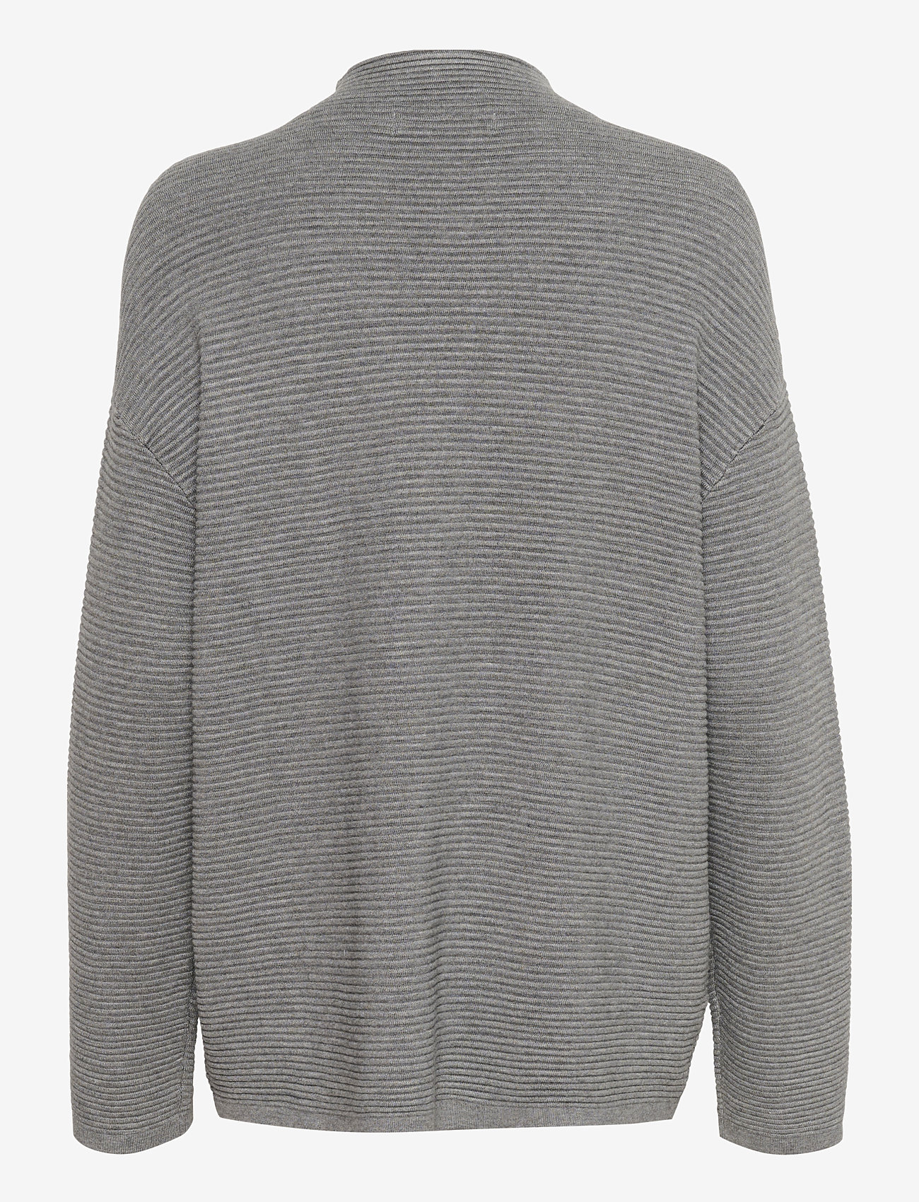 InWear - TiaIW Boxy Pullover - medium grey melange - 2