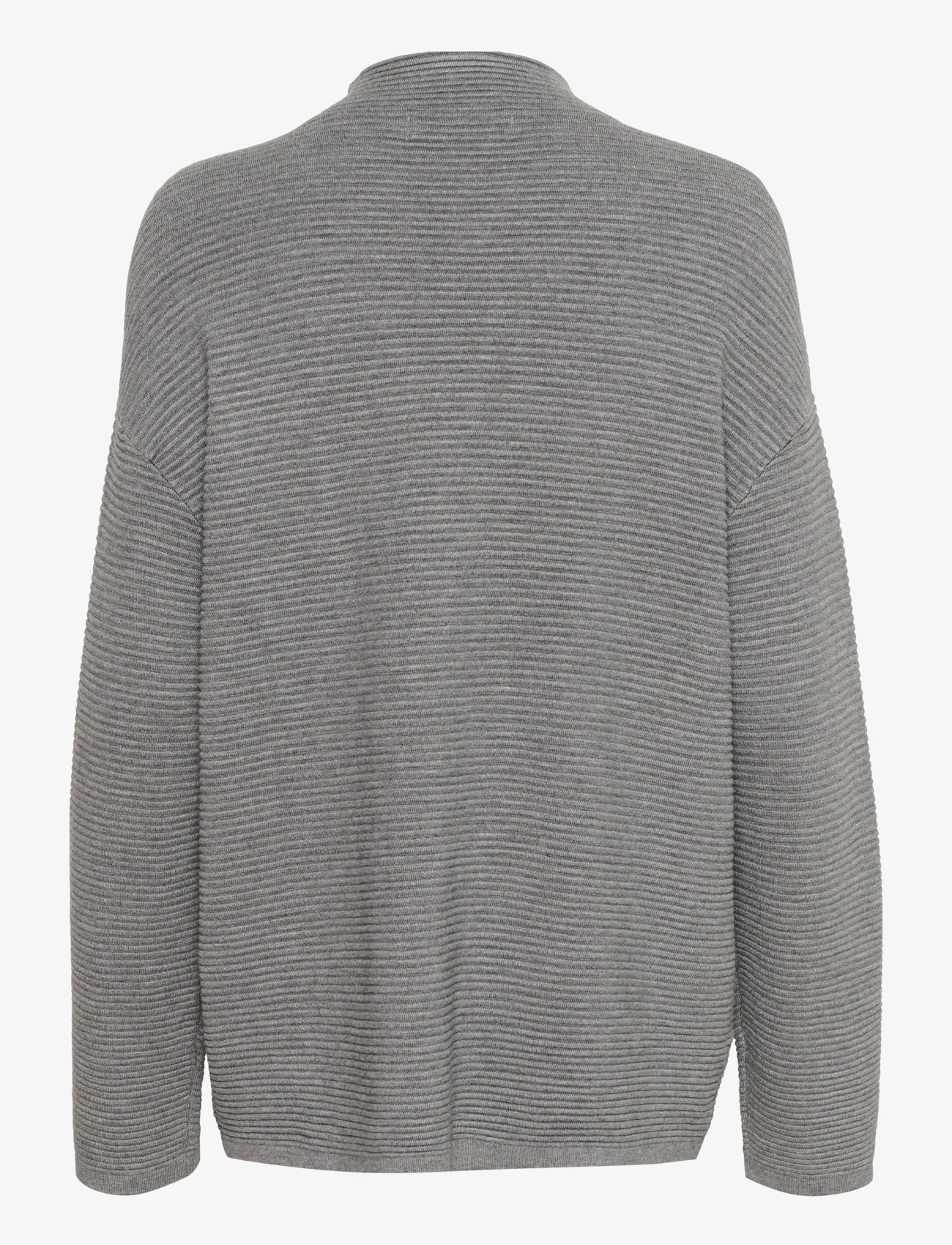 InWear - TiaIW Boxy Pullover - medium grey melange - 2