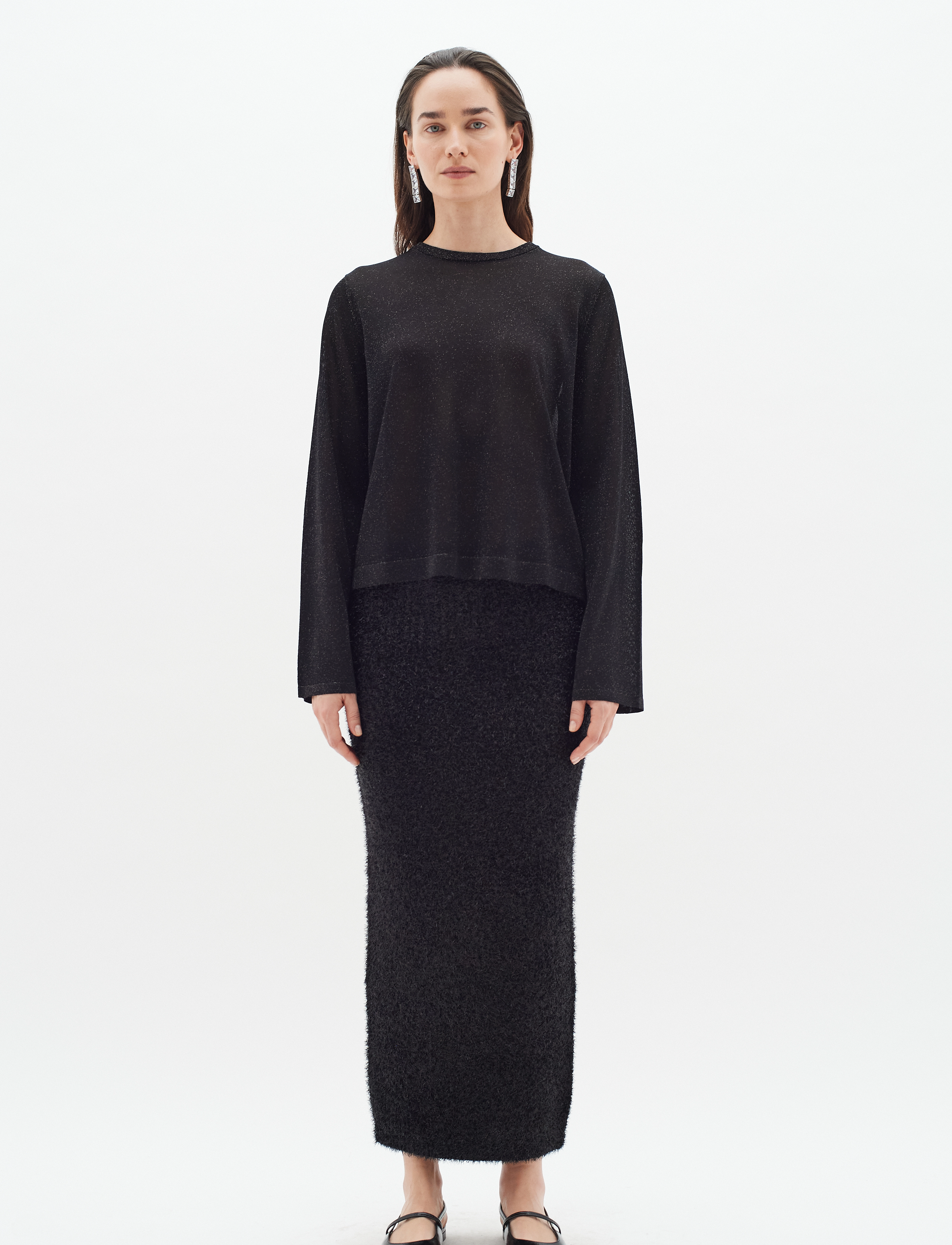 InWear - ThaniIW Pullover - strikkegensere - black - 4