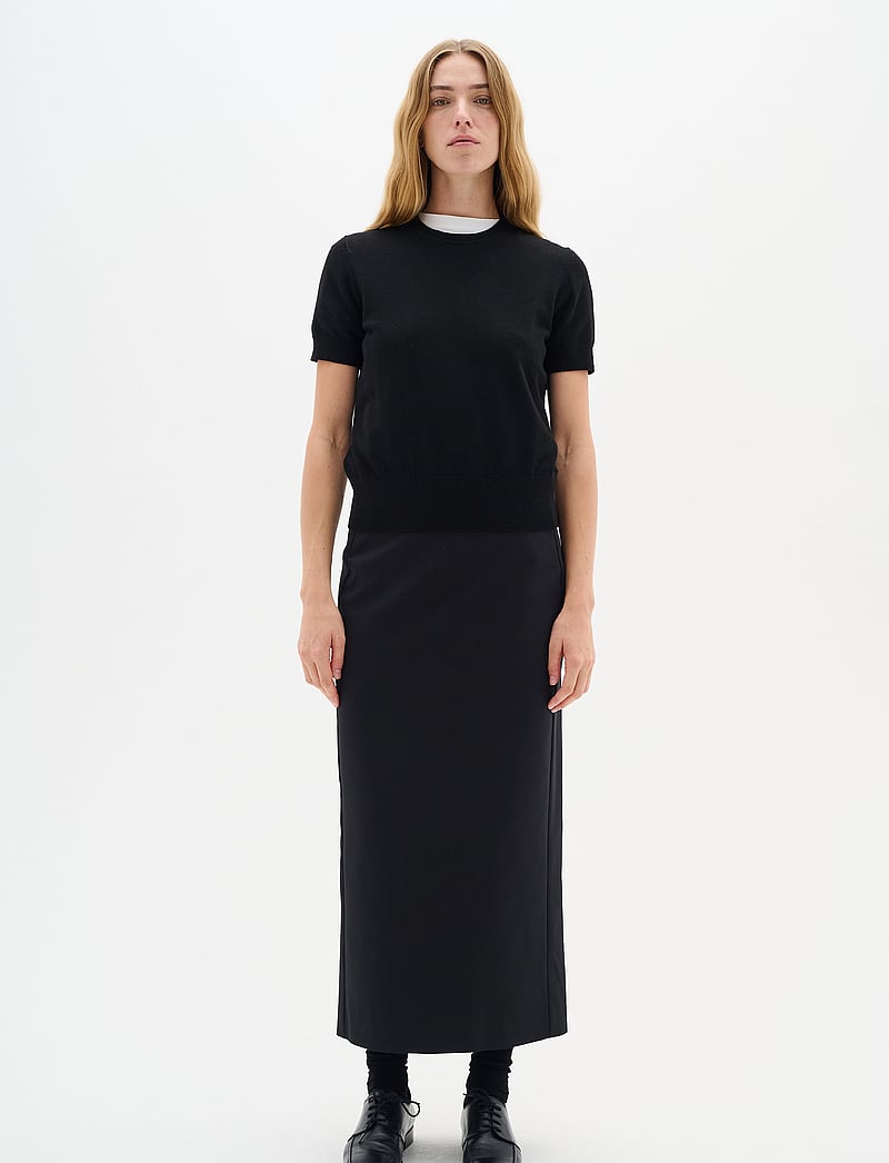 InWear - ZiggiIW Maxi skirt - maxi nederdele - black - 0