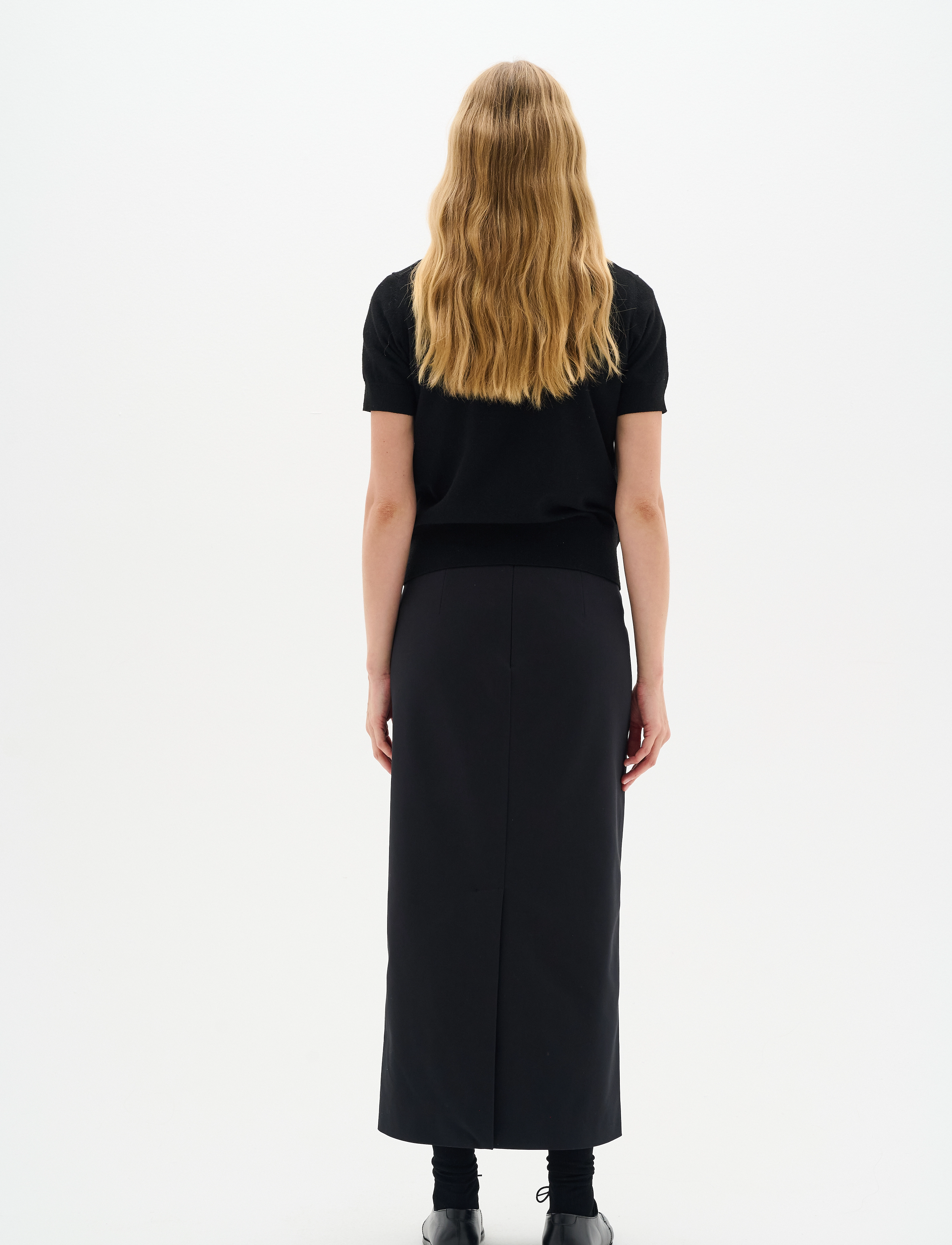 InWear - ZiggiIW Maxi skirt - maxi röcke - black - 3