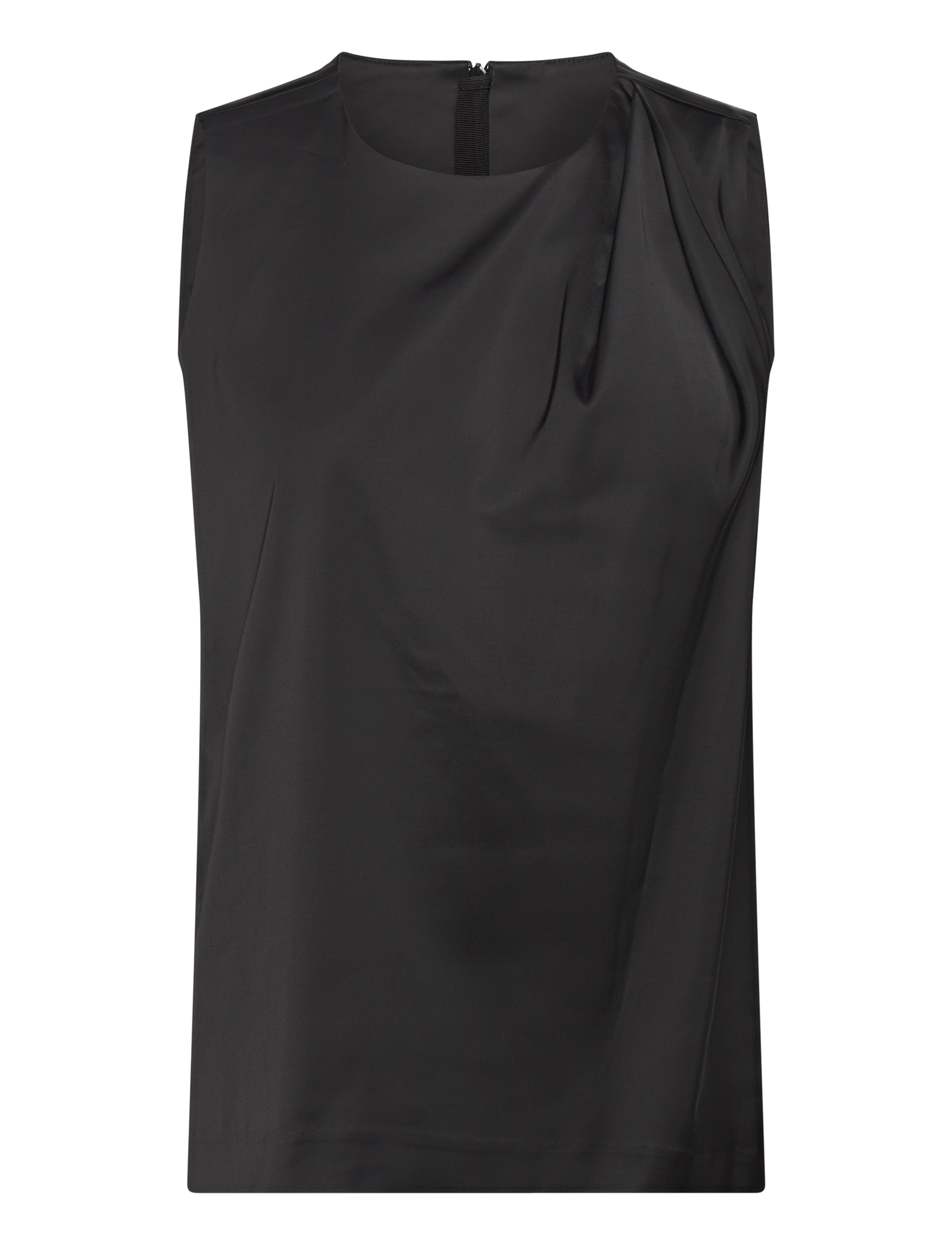 InWear ZilkyIW Pleat Top - Kampaania - BLACK / black