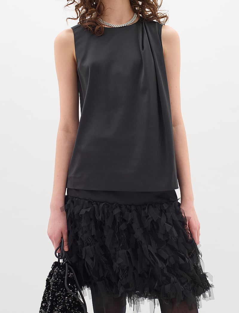 InWear - ZilkyIW Pleat Top - black - 0