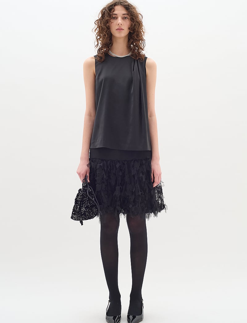 InWear - ZilkyIW Pleat Top - black - 3