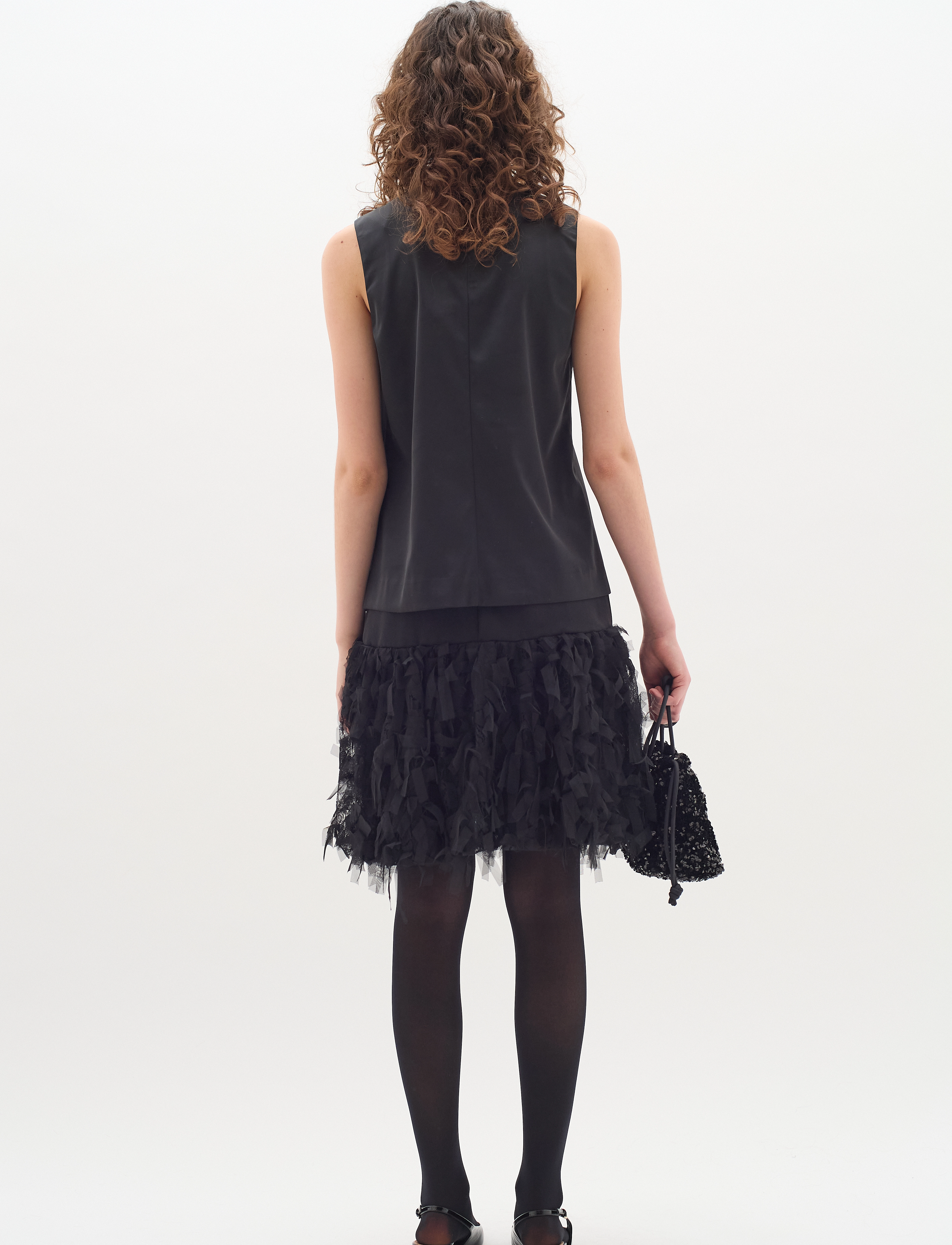 InWear - ZilkyIW Pleat Top - black - 4