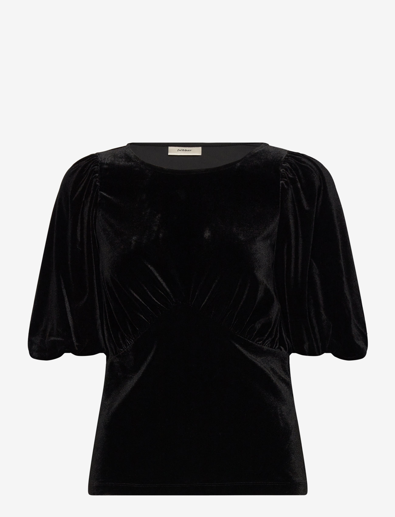 InWear - BrynnIW Top SS - blūzes ar īsām piedurknēm - black - 1