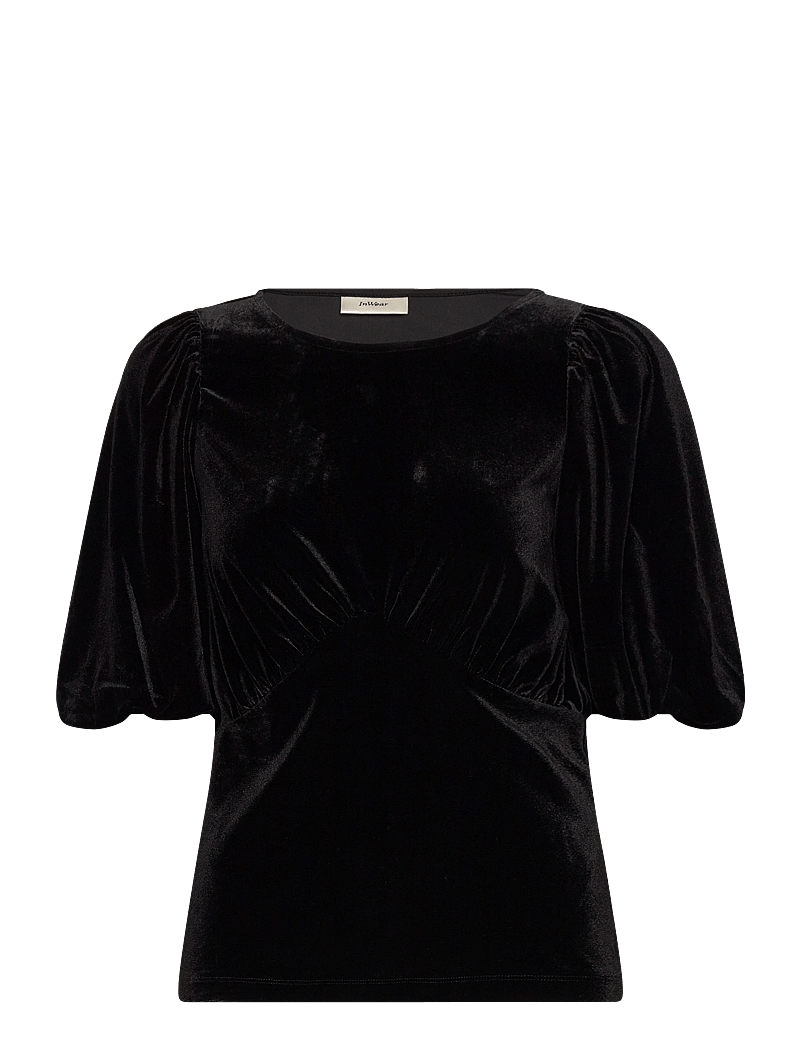 InWear - BrynnIW Top SS - blūzes ar īsām piedurknēm - black - 1