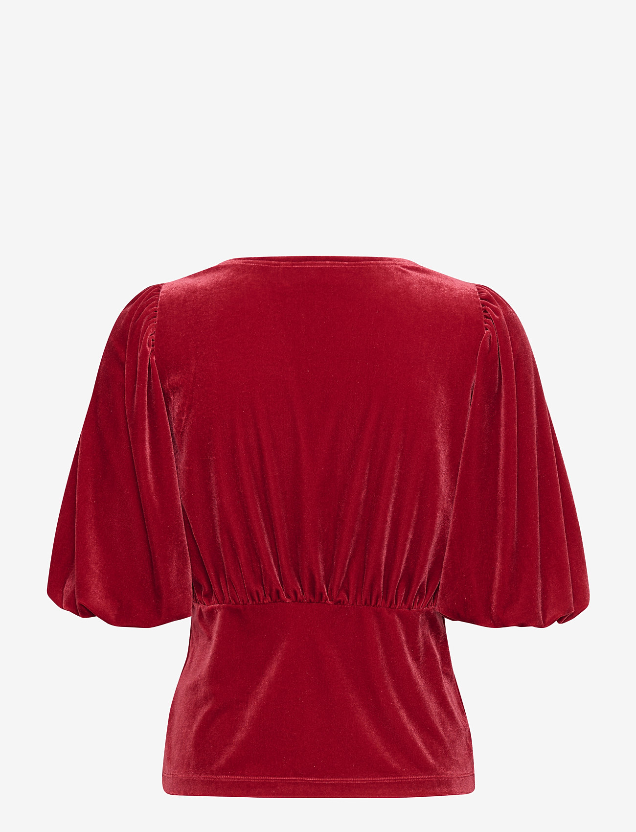 InWear - BrynnIW Top SS - kurzämlige blusen - true red - 1