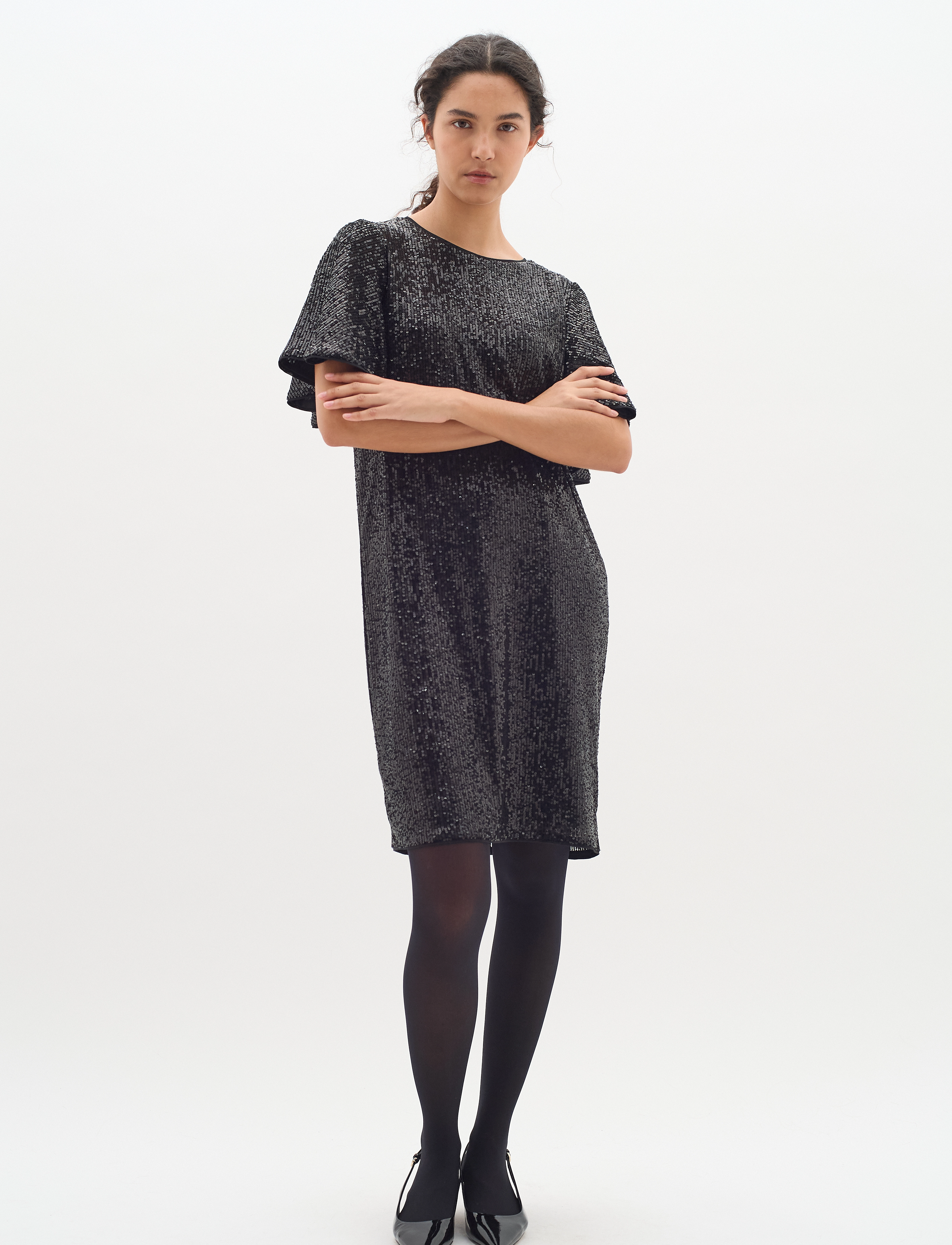 InWear - BarbaraIW Short Dress - festmode zu outlet-preisen - black - 3