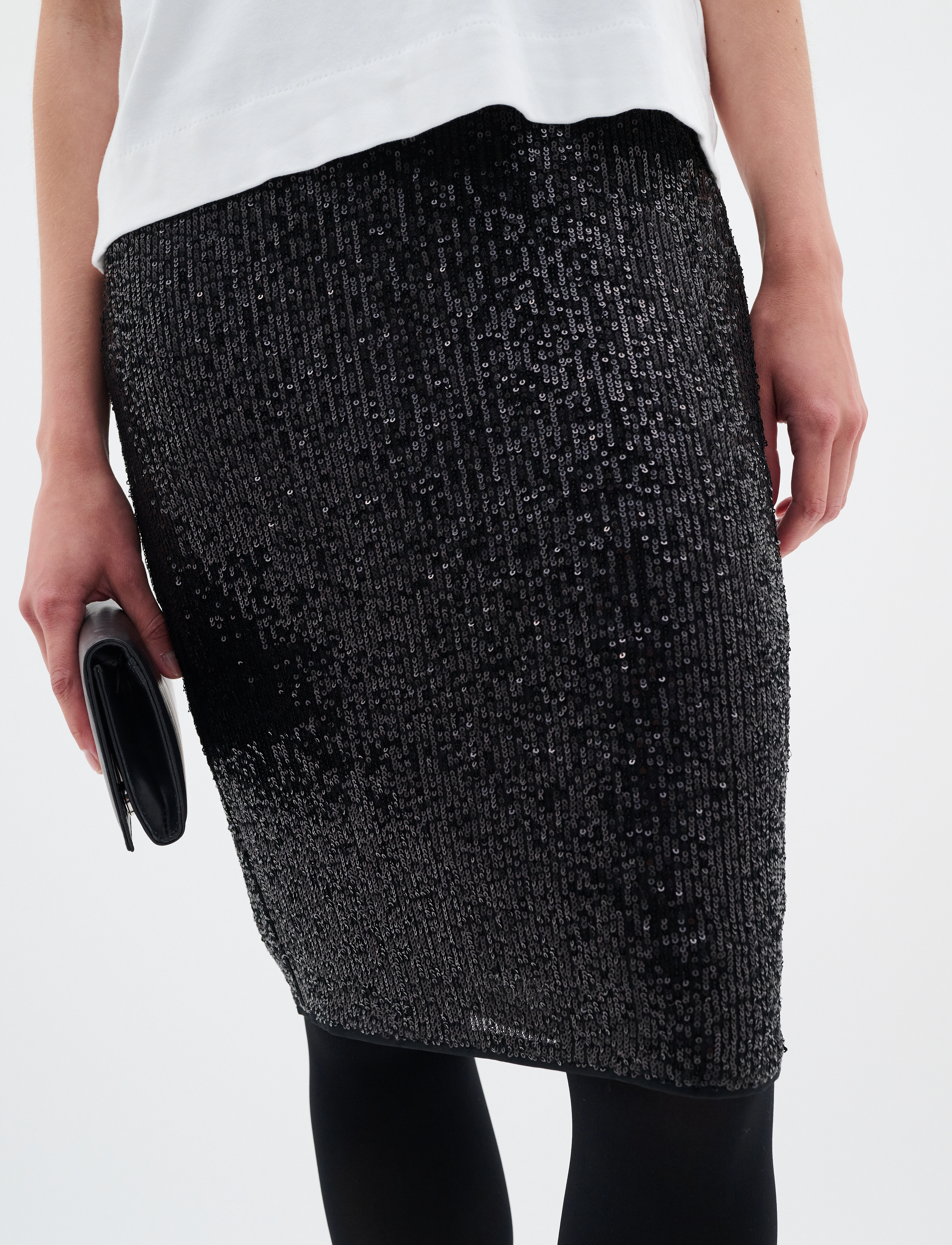 InWear - BarbaraIW Skirt - midi nederdele - black - 5