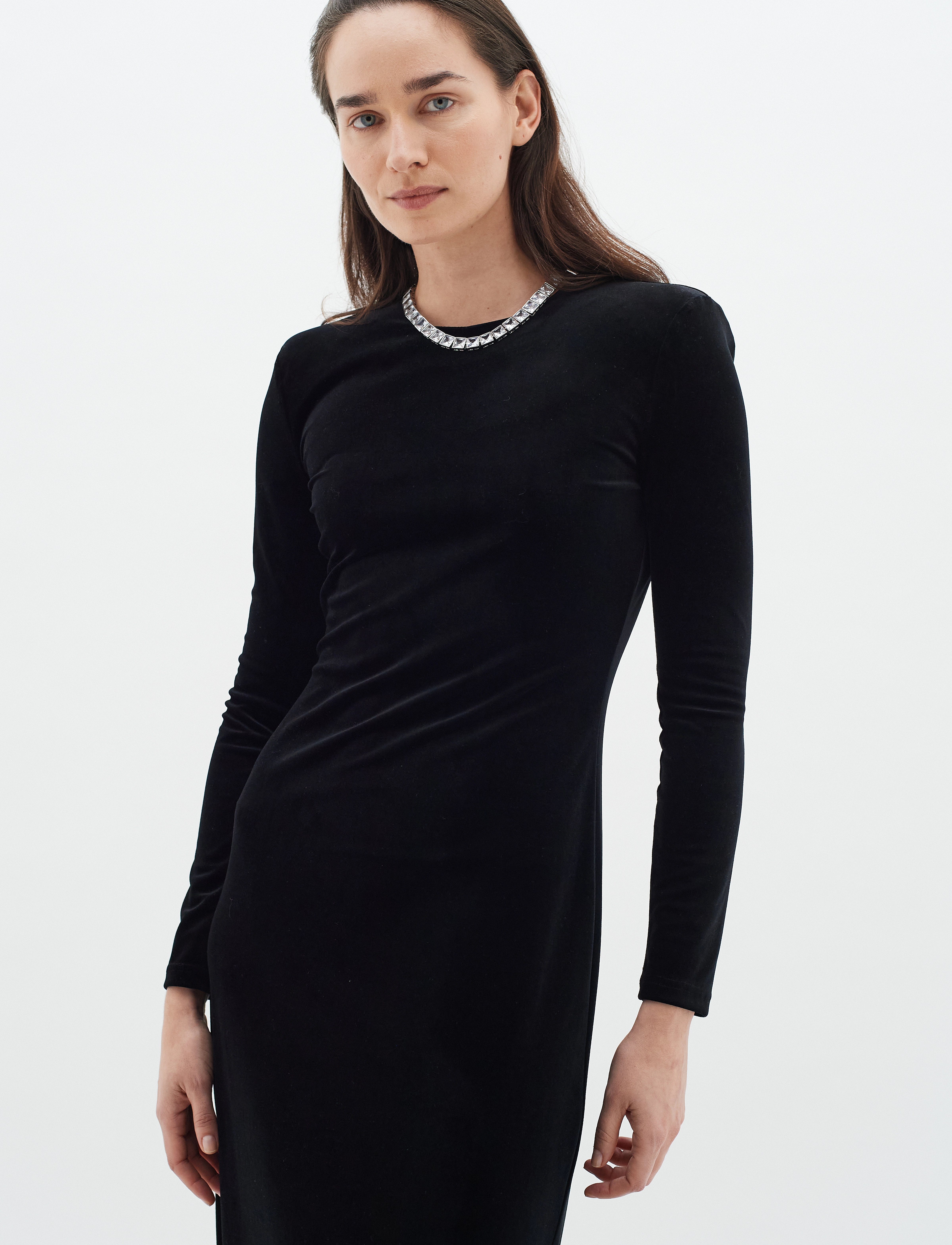 InWear BrendaIW Long Dress - Tøj - BLACK / black