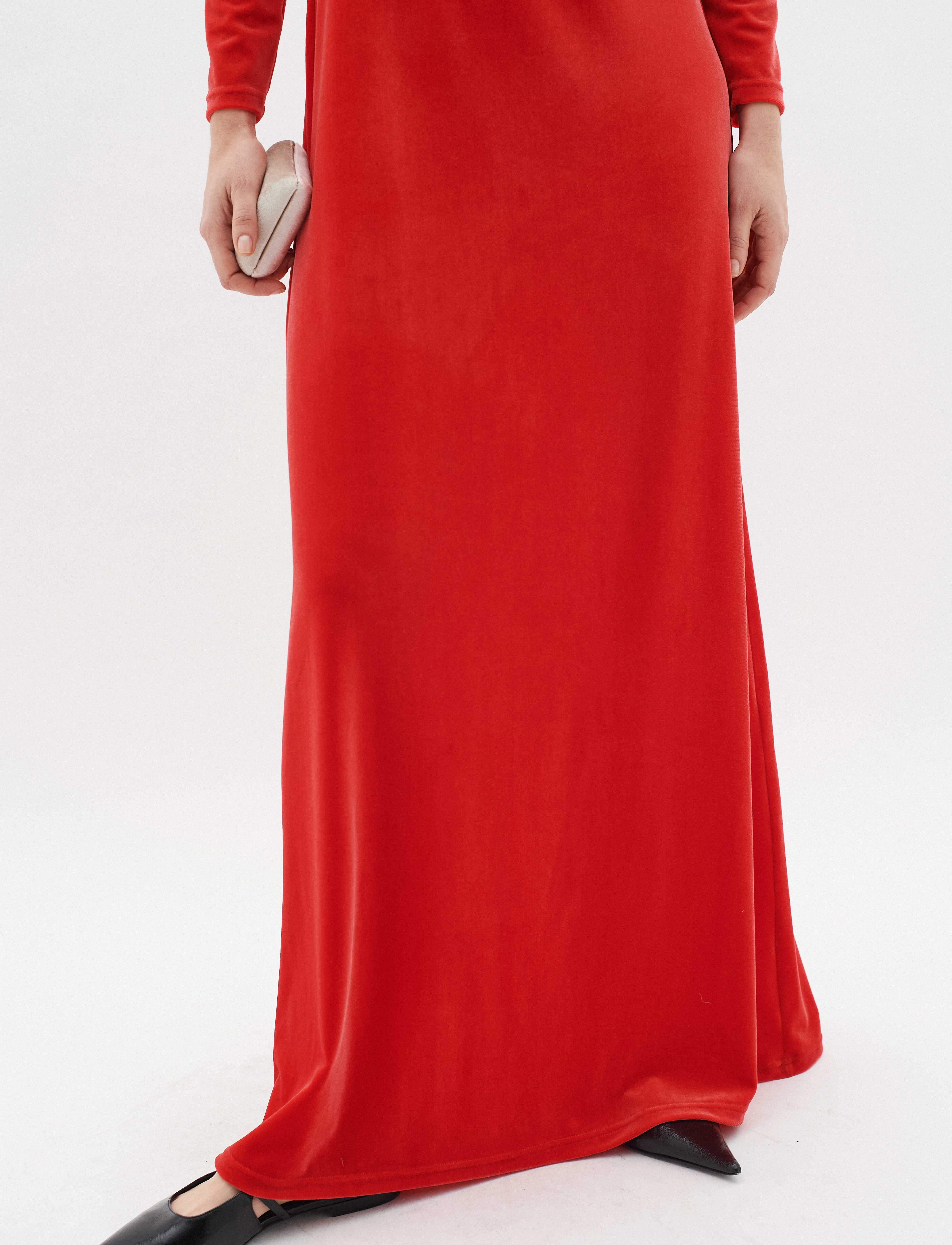 InWear BrendaIW Long Dress - Maxi kjoler - HIGH RISK RED / red