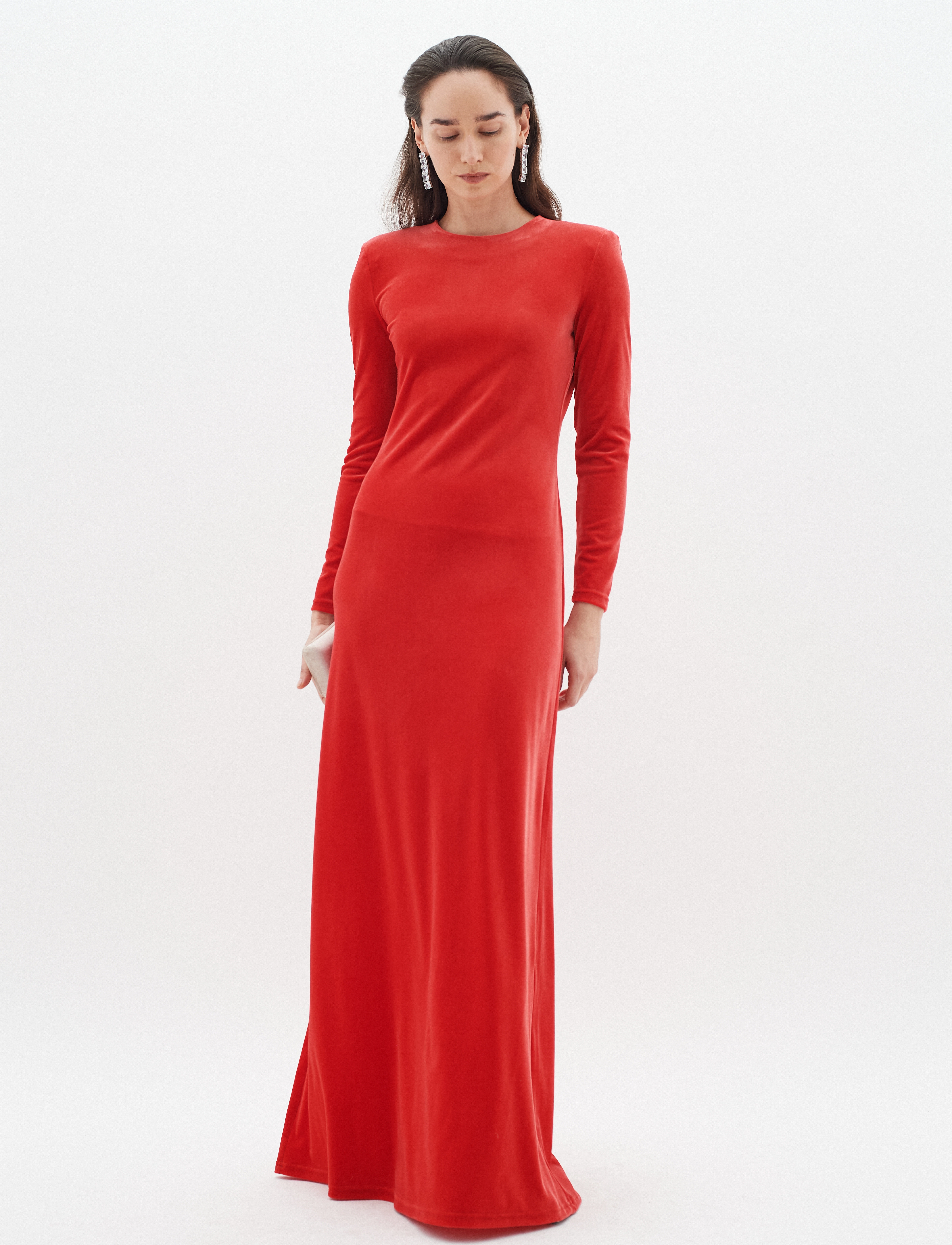 InWear - BrendaIW Long Dress - maxikleider - high risk red - 3
