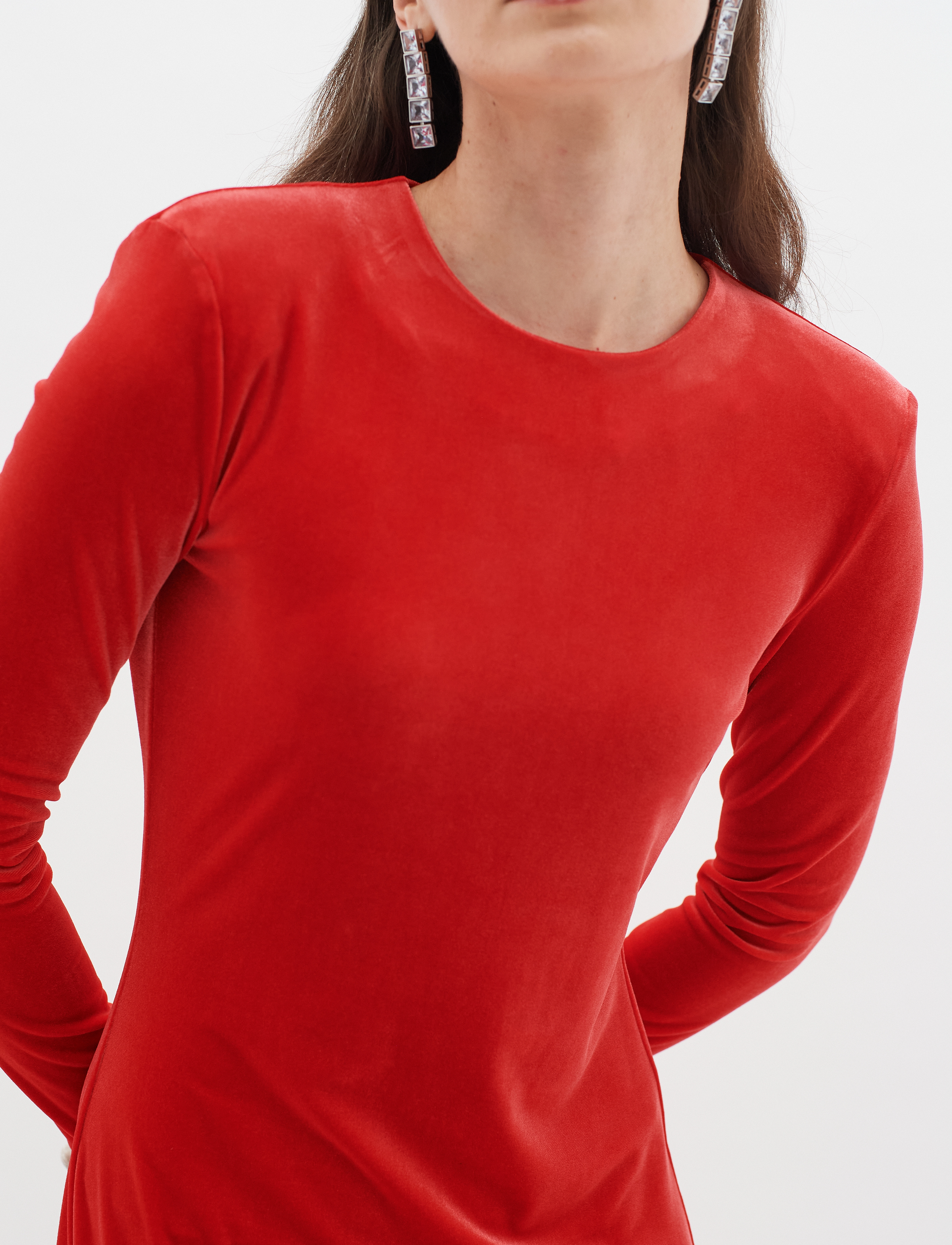 InWear - BrendaIW Long Dress - maxikleider - high risk red - 5