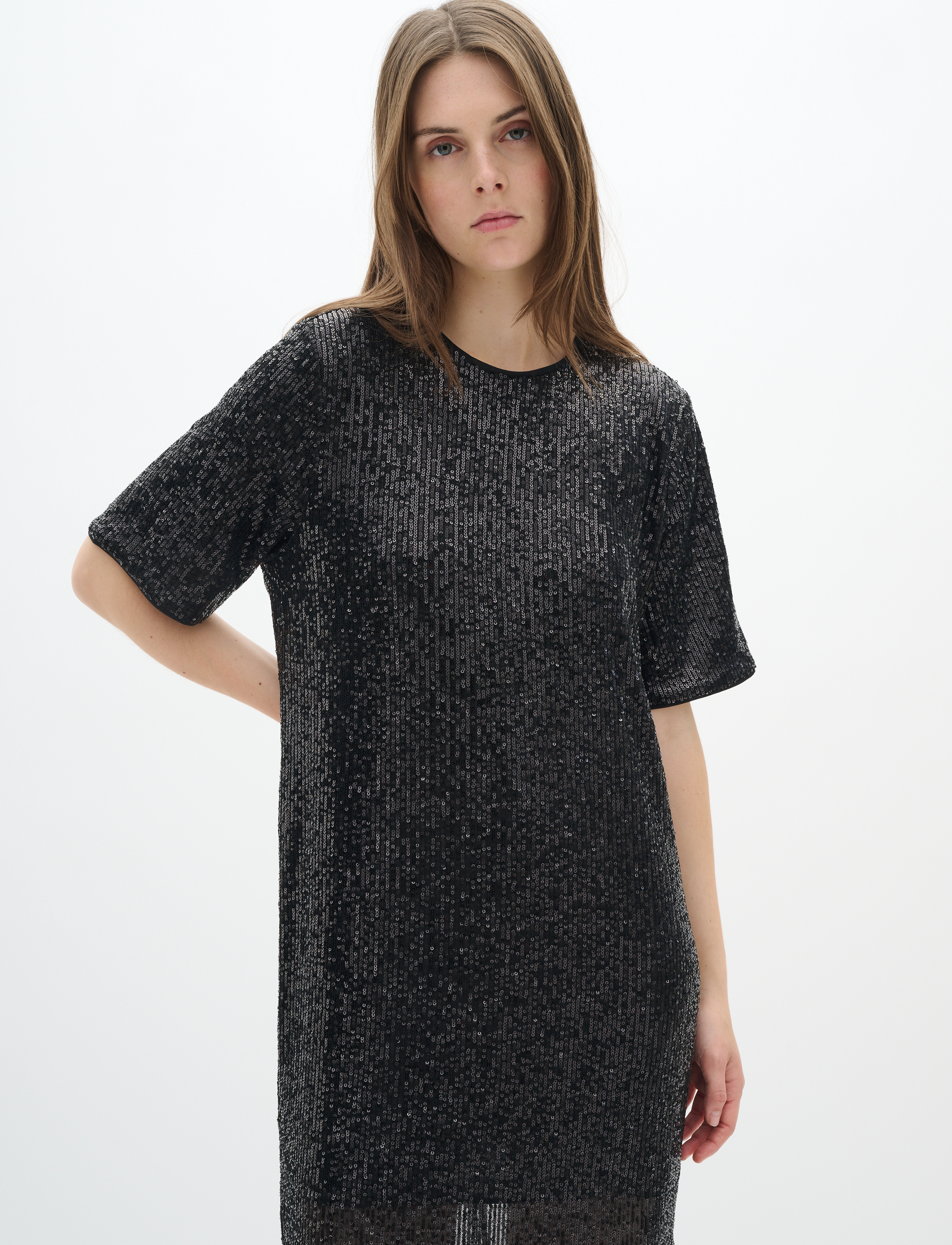 InWear BarbaraIW Long Dress - Tøj - BLACK / black