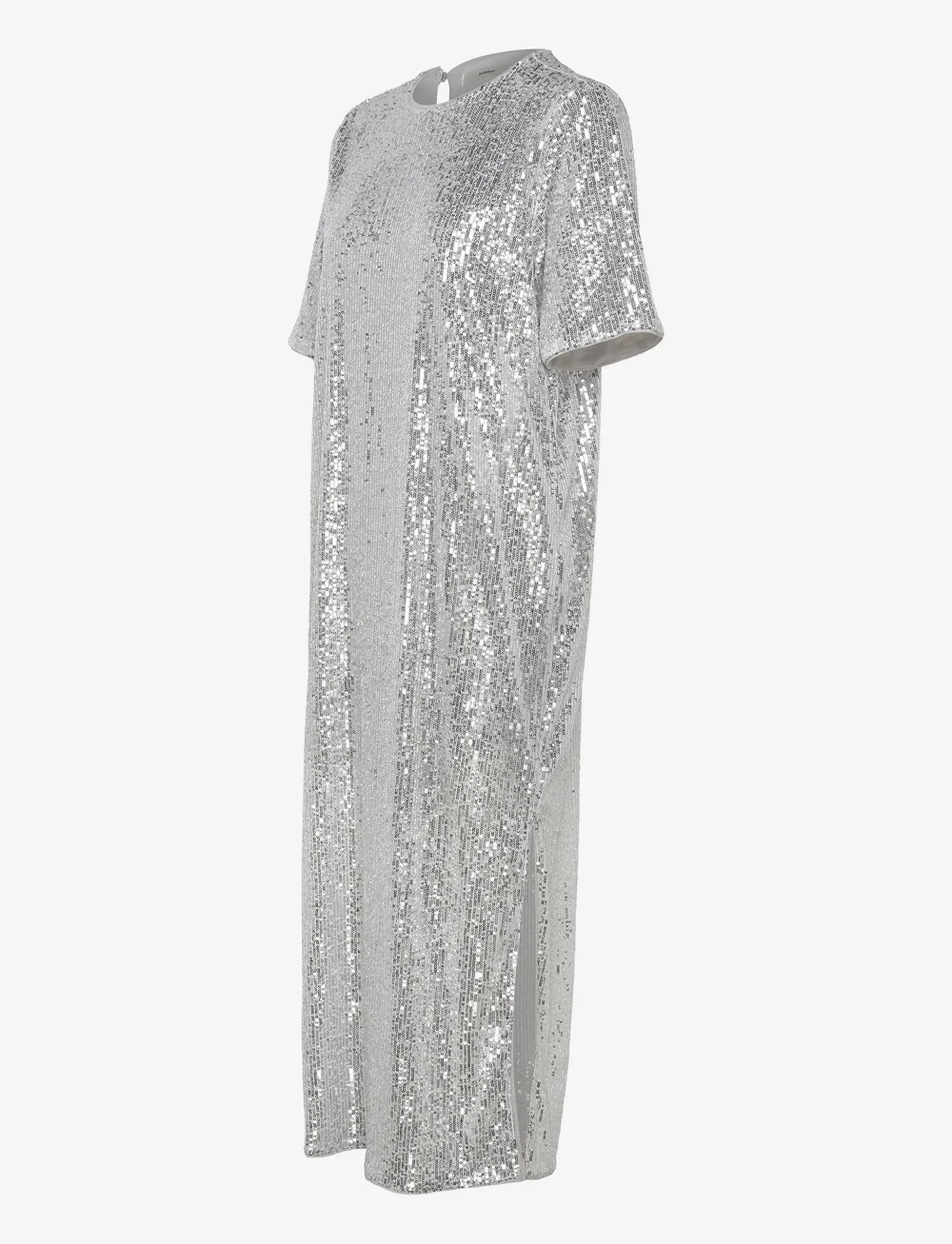 InWear - BarbaraIW Long Dress - midi kjoler - silver - 3