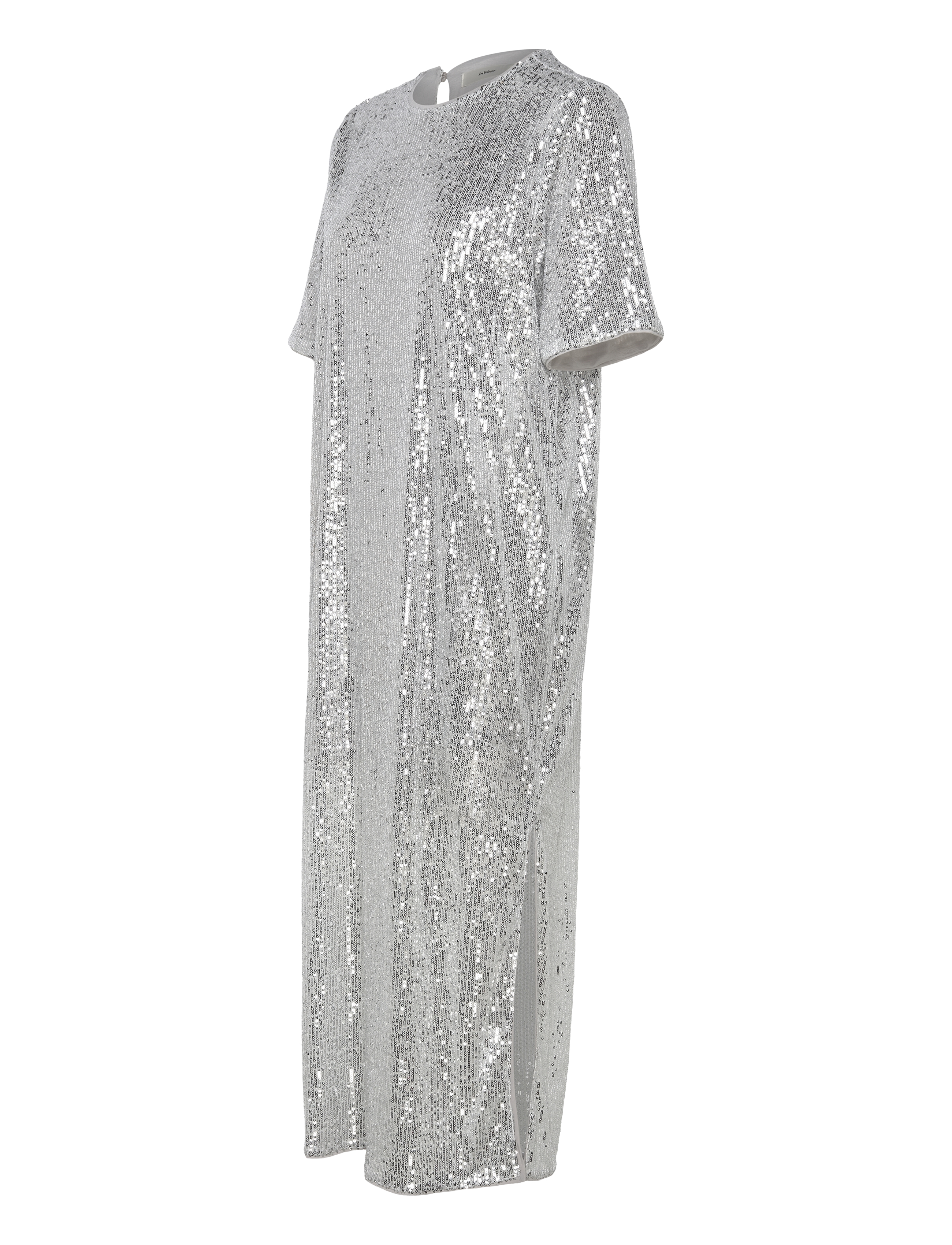 InWear - BarbaraIW Long Dress - midi kjoler - silver - 3