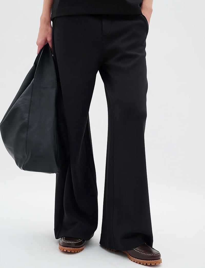 InWear - GincetteIW Pant - sirge säärega püksid - black - 0