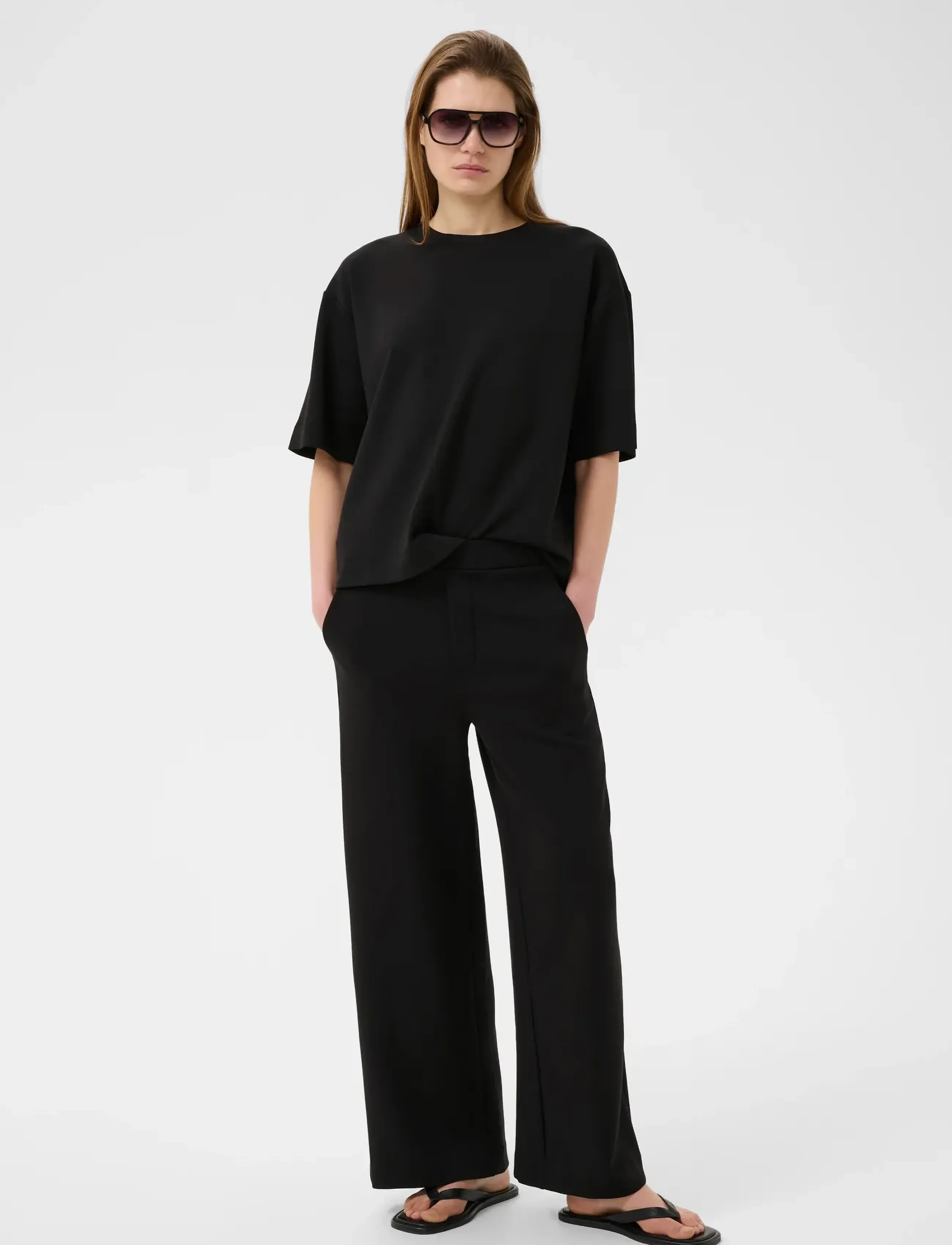 InWear - GincetteIW Pant - bukser med lige ben - black - 3