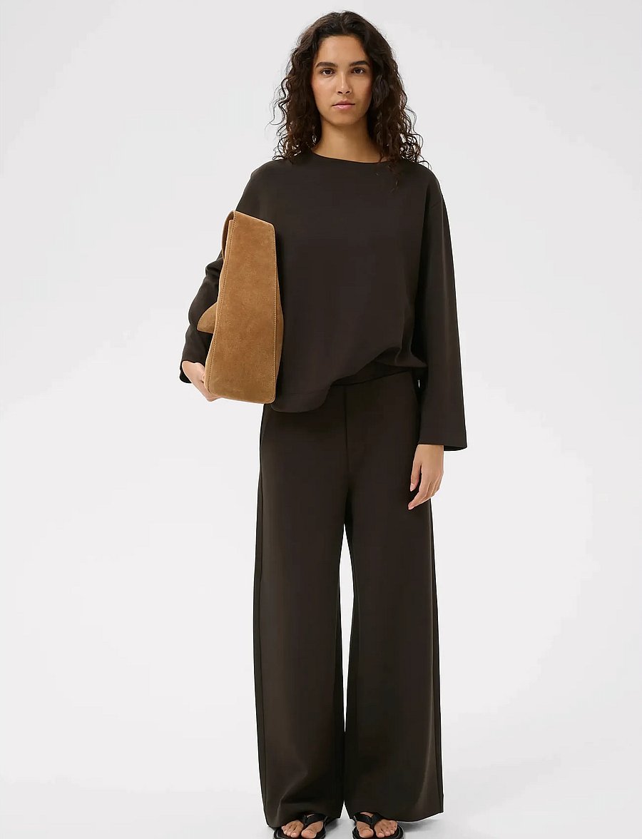 InWear - GincetteIW Pant - hose mit geradem bein - chocolate brown - 3