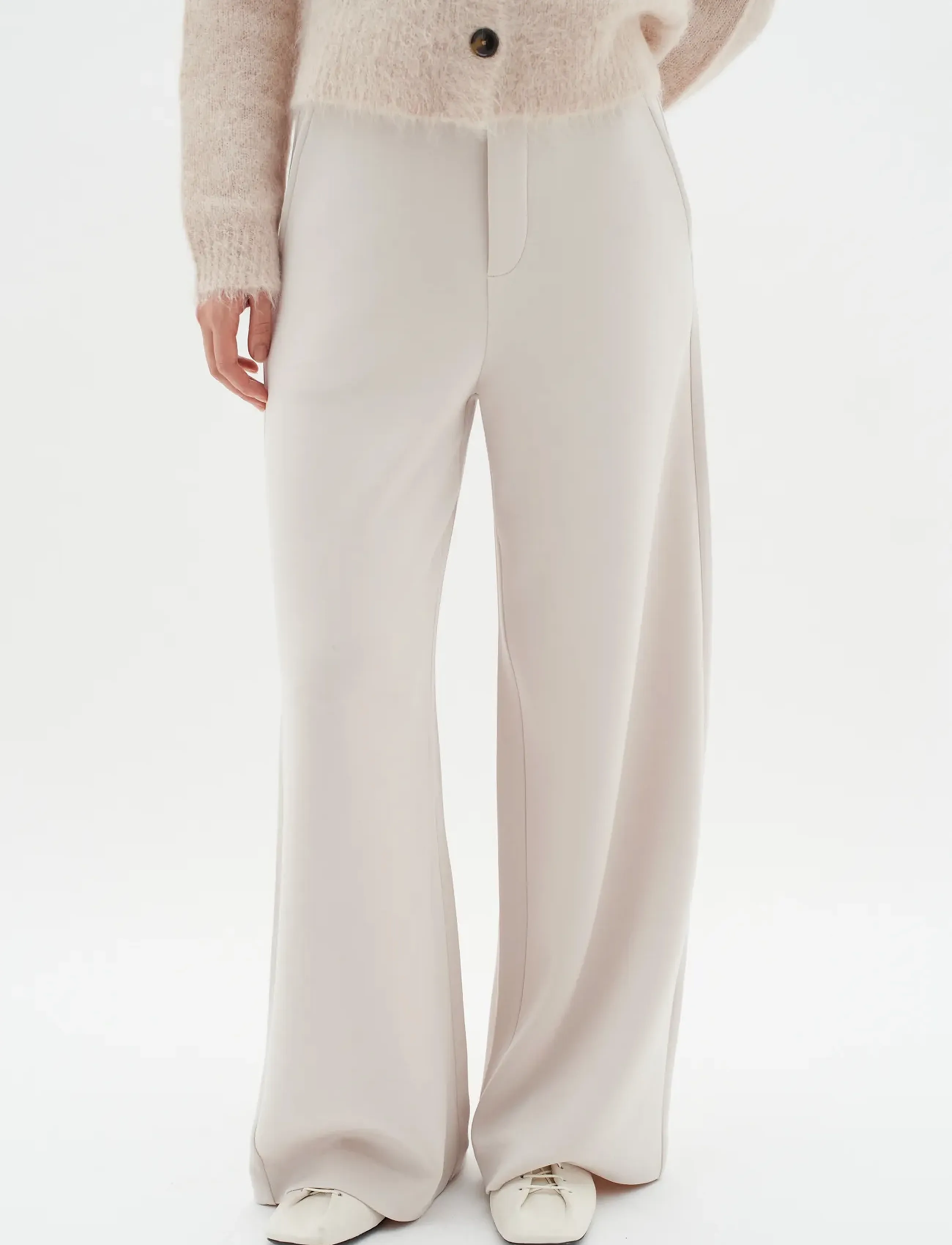 InWear GincetteIW Pant - Transitional Layering - HAZE / beige