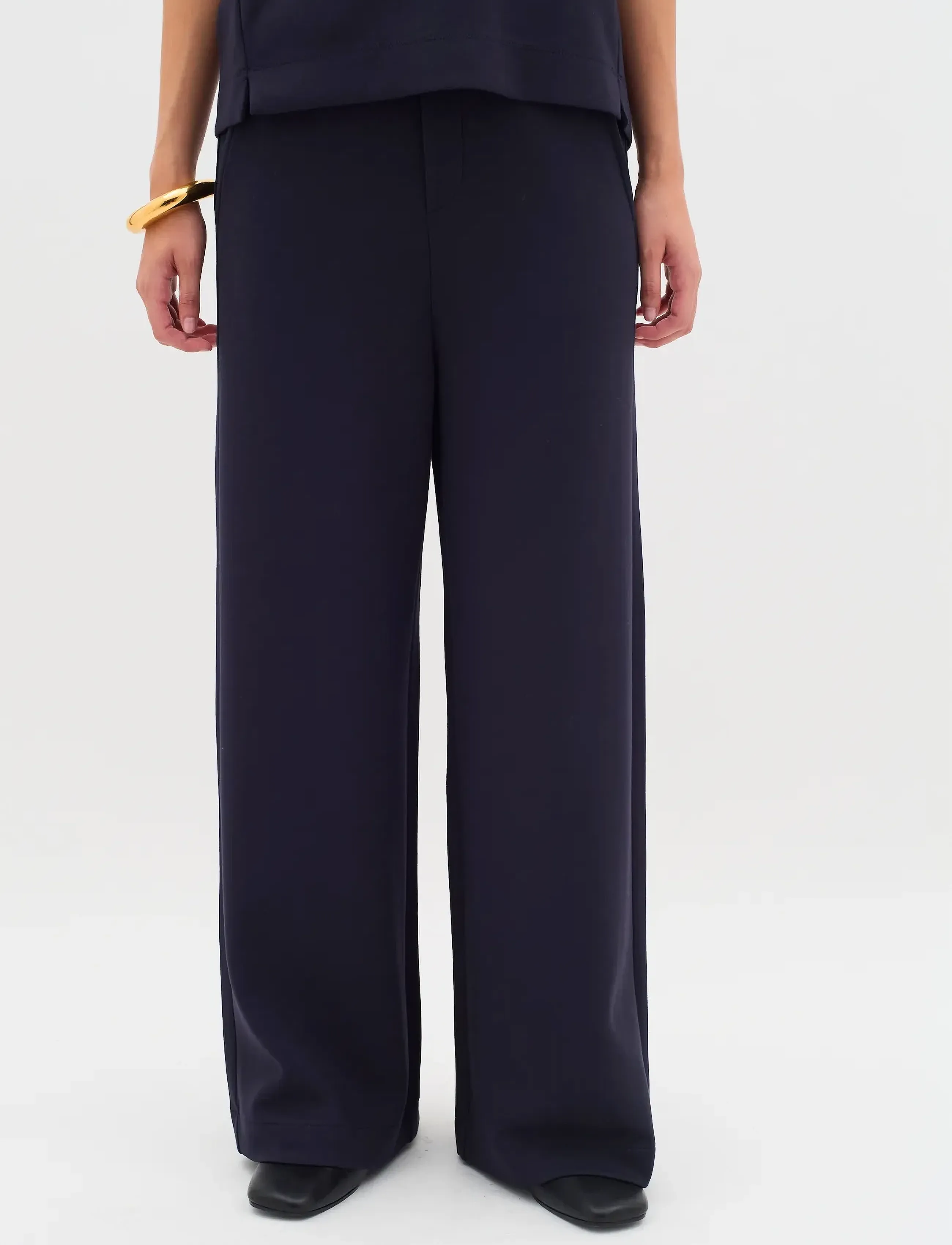 InWear Gincetteiw Pant, L, Unterteile, Schwarz - Trousers, Frauen