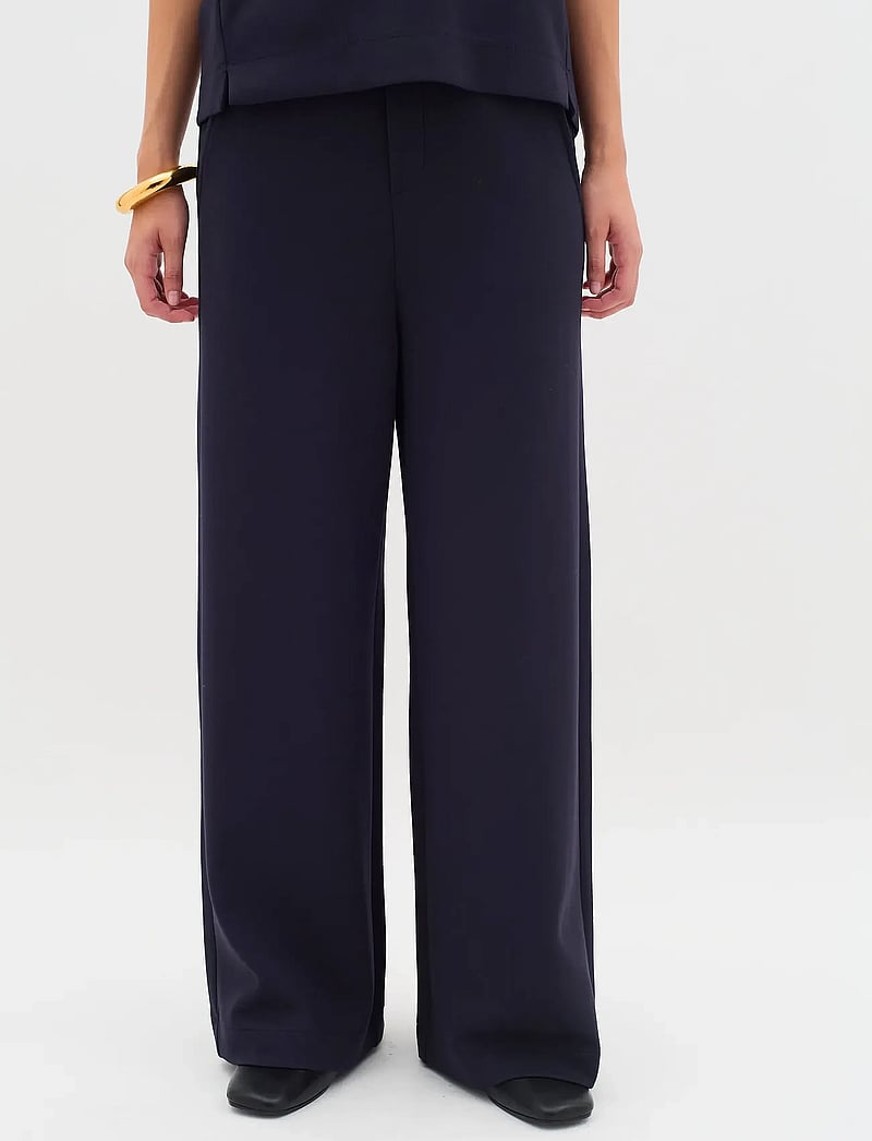 InWear - GincetteIW Pant - straight leg hosen - marine blue - 0